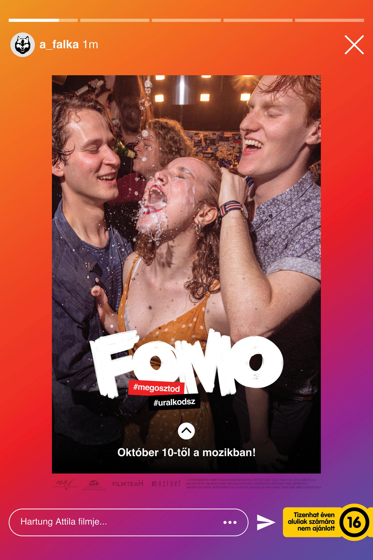 FOMO: Megosztod, és uralkodsz – plakát 5