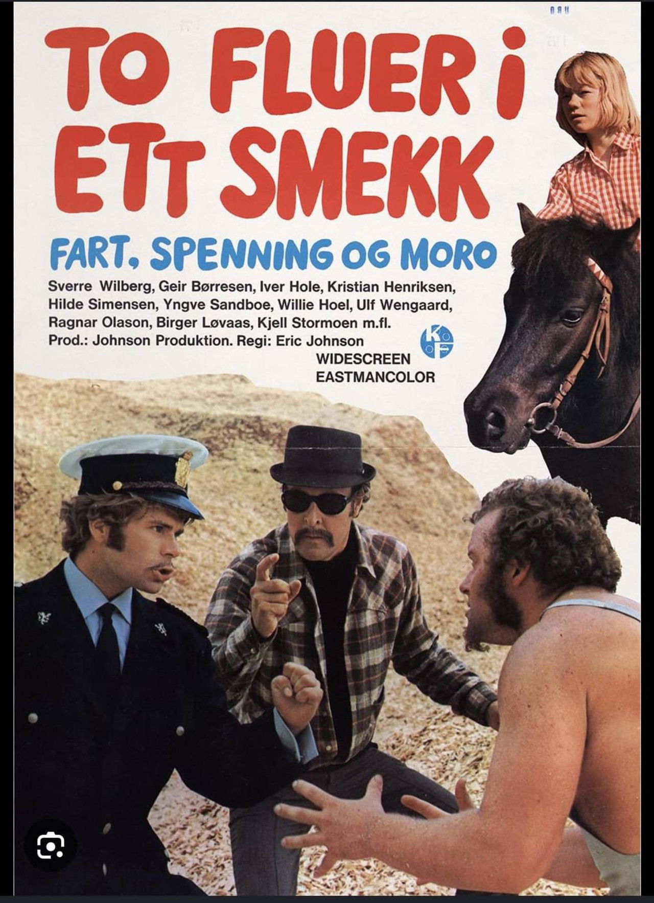 To fluer i ett smekk Backdrop