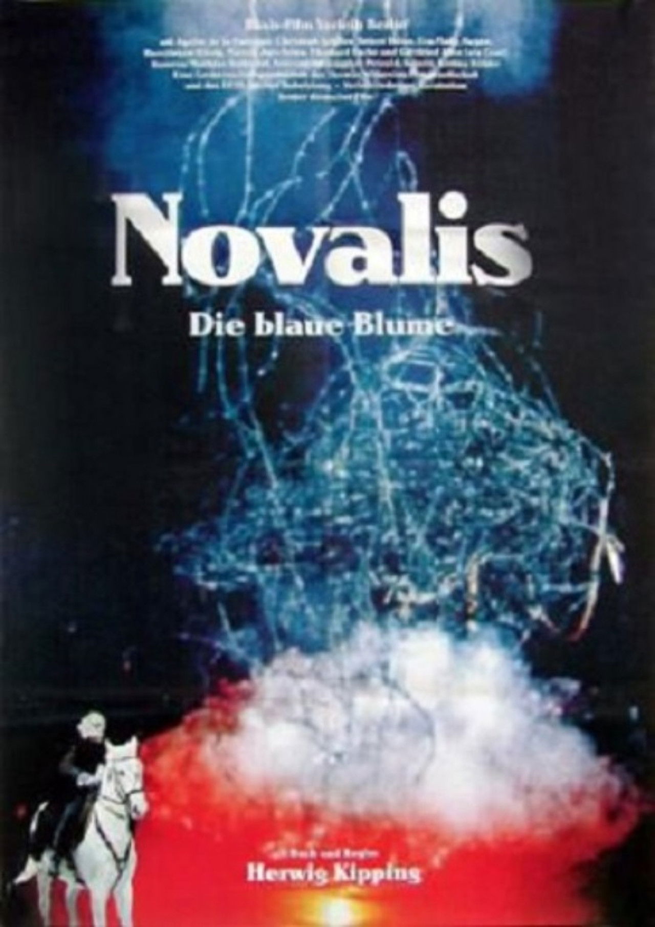 Novalis - Die blaue Blume Backdrop