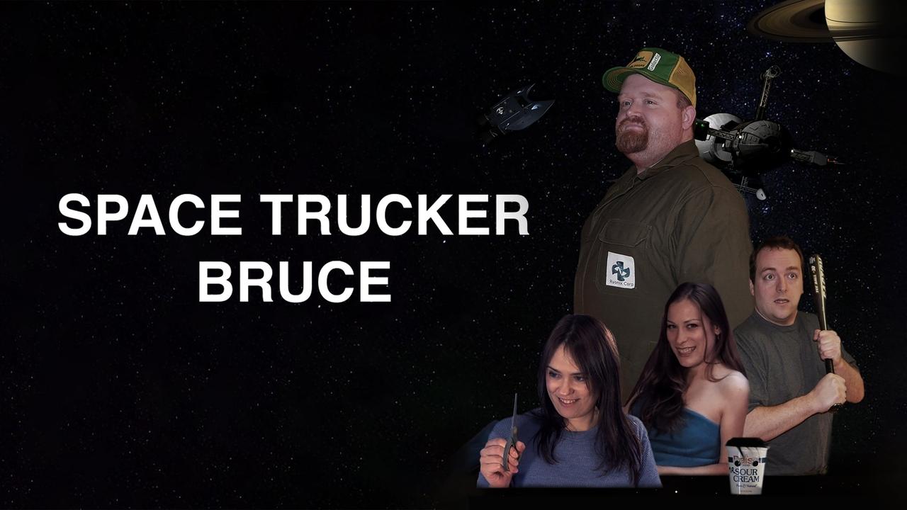 Space Trucker Bruce Backdrop Image