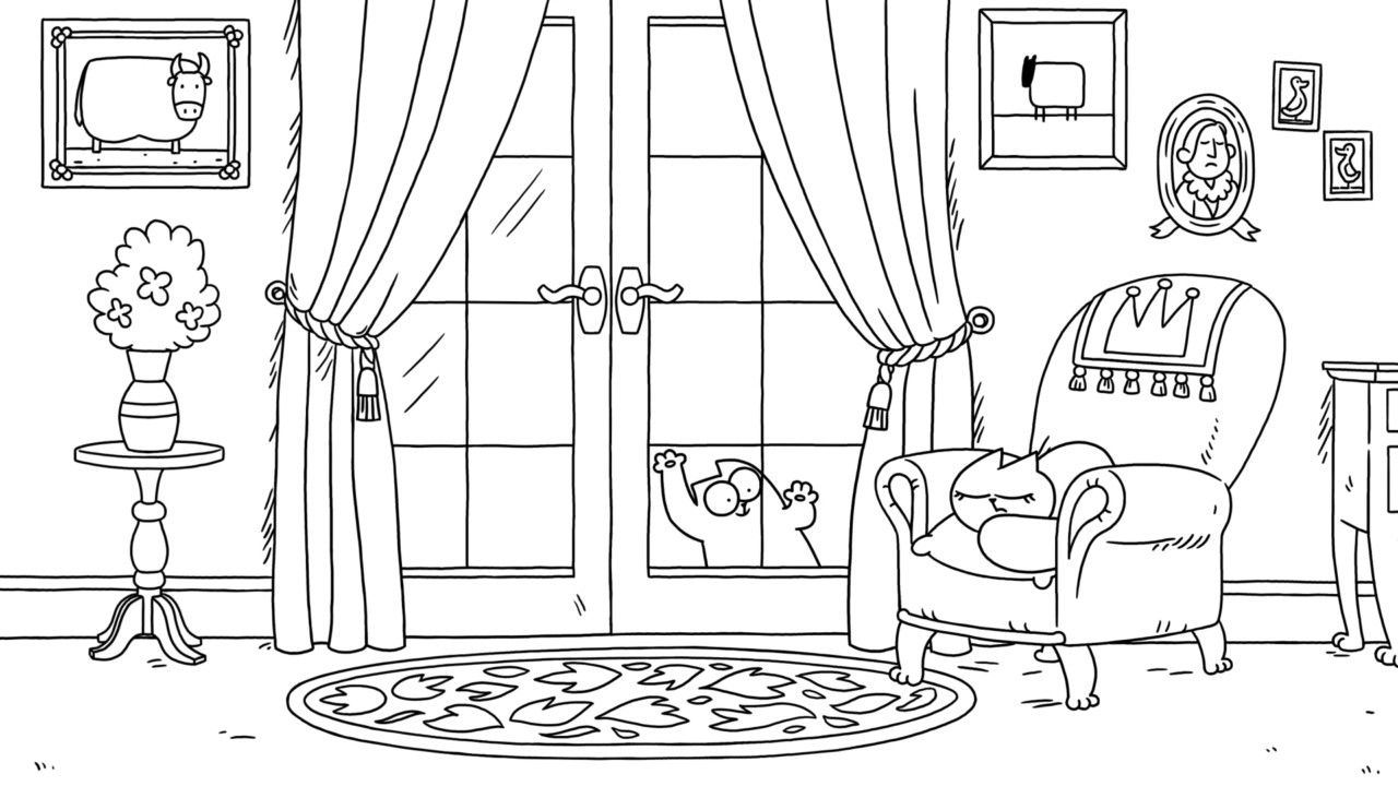 Simon's Cat — Royal Gift