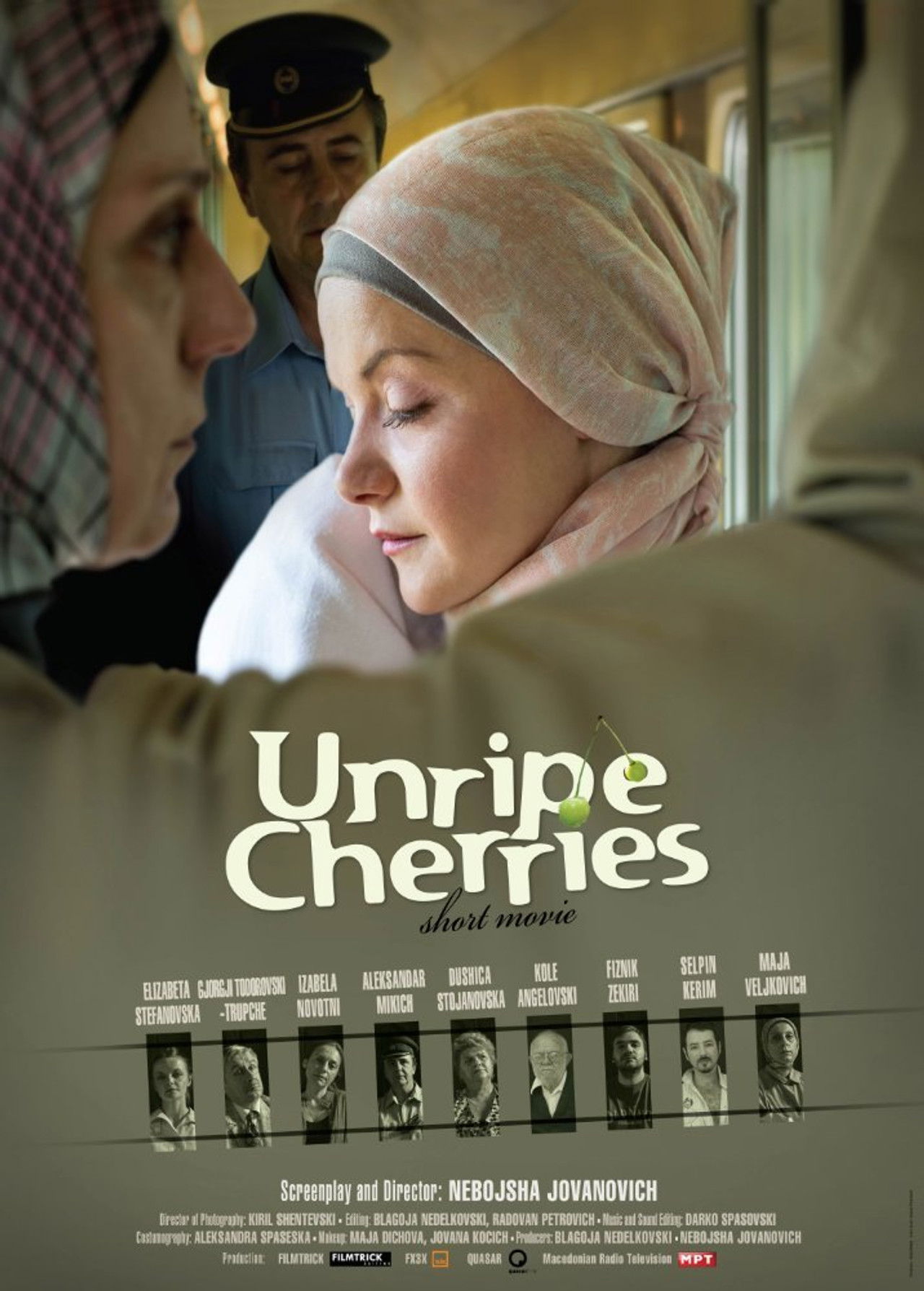 Unripe Cherries Backdrop