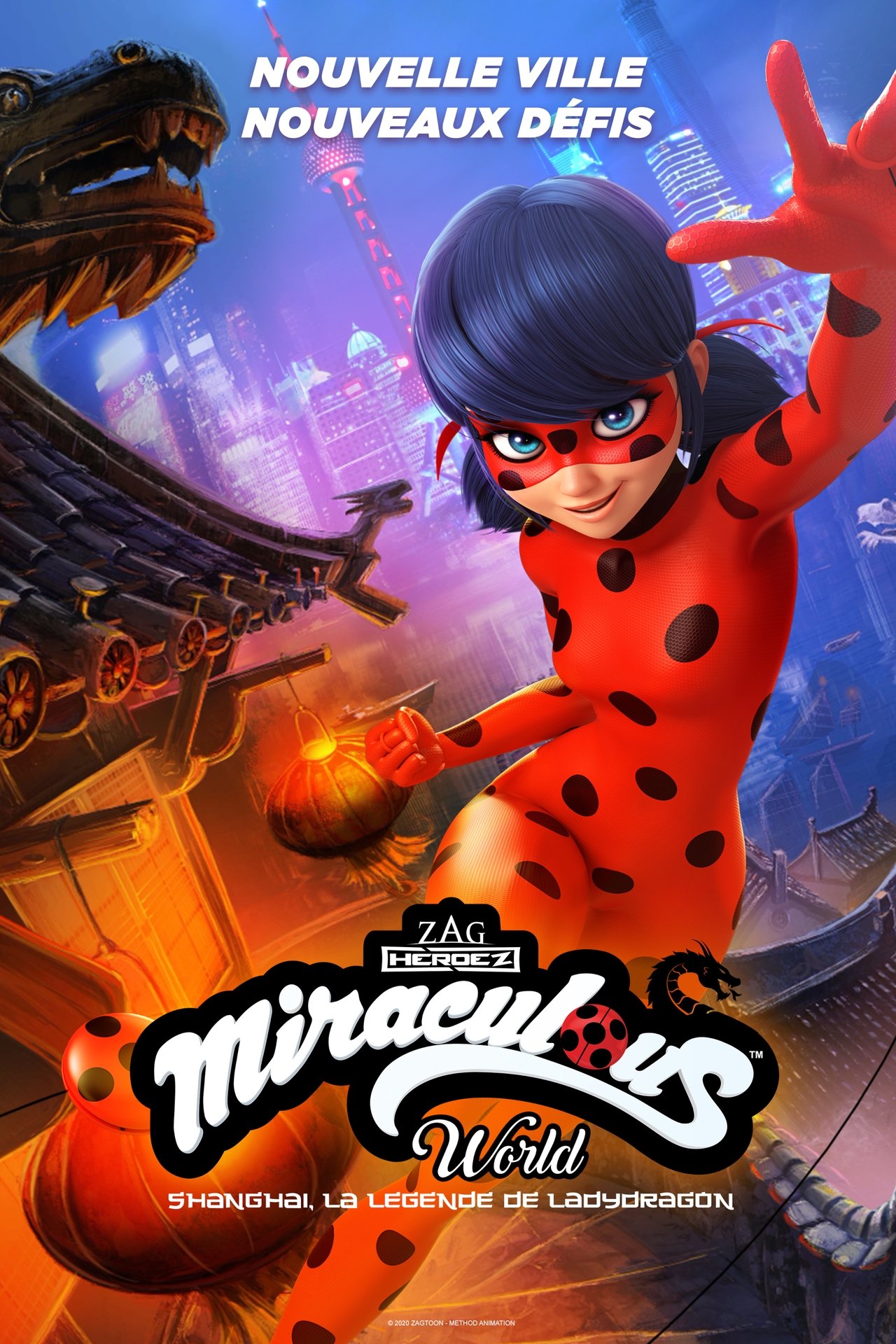 Miraculous World : Shanghai, la légende de Ladydragon poster