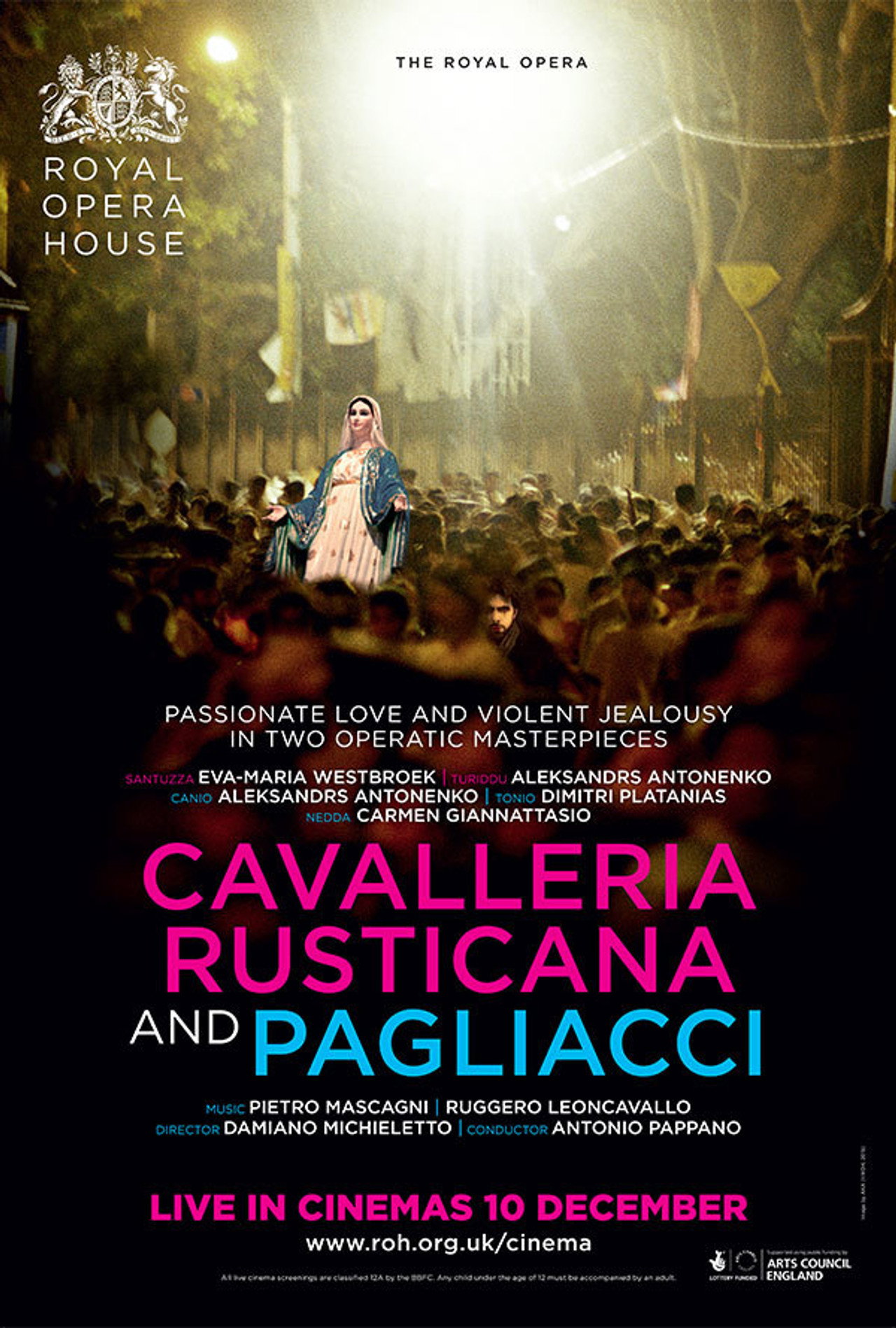 Royal Opera House: Cavalleria Rusticana and Pagliacci Backdrop