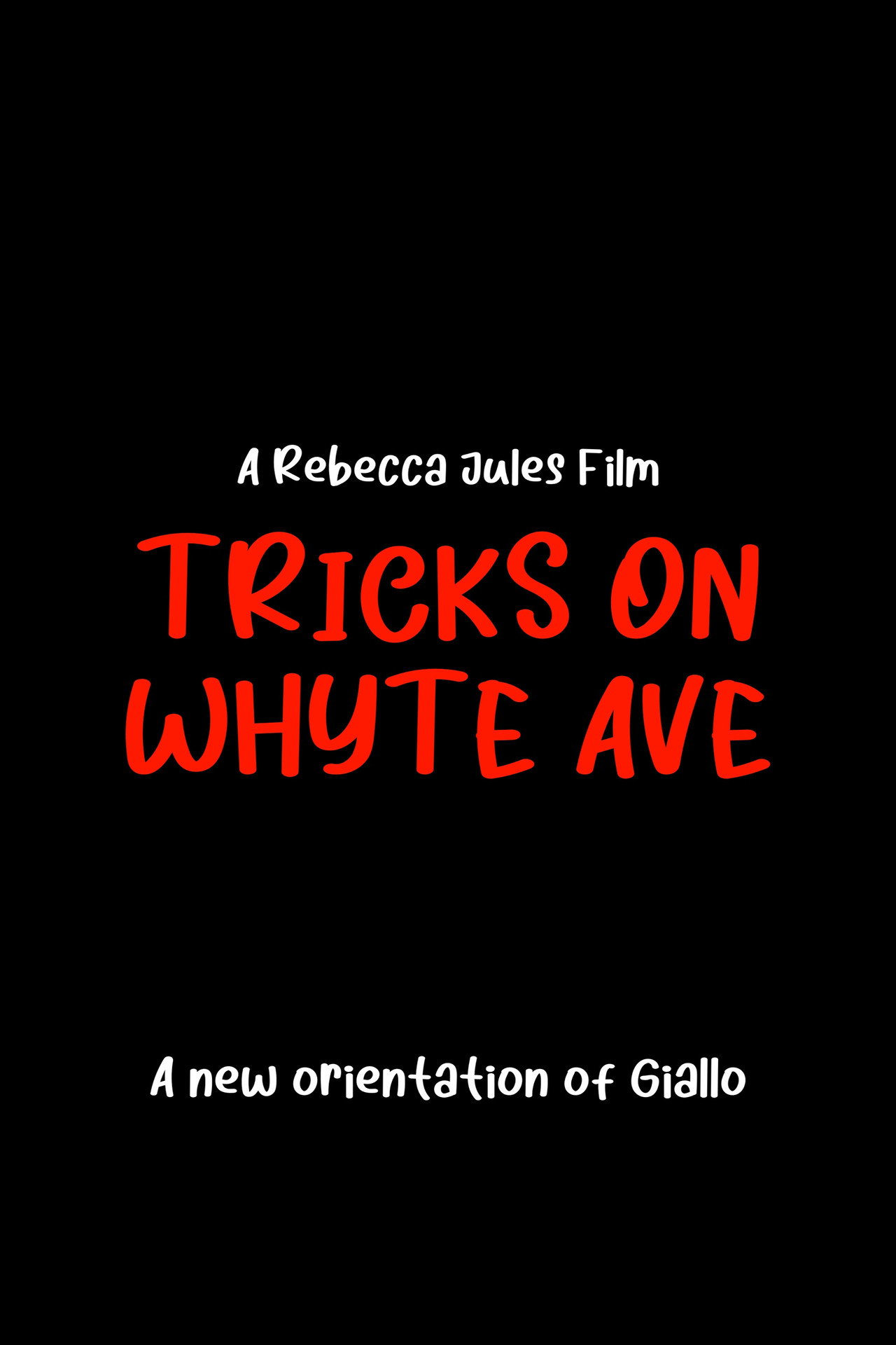 Tricks on Whyte Ave poster