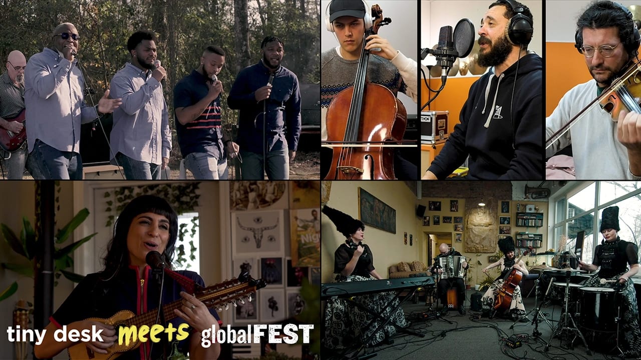 NPR Tiny Desk Concerts - Season 0 Episode 16 : Tiny Desk Meets globalFEST: Dedicated Men Of Zion, Labess, Sofia Rei & DakhaBrakha