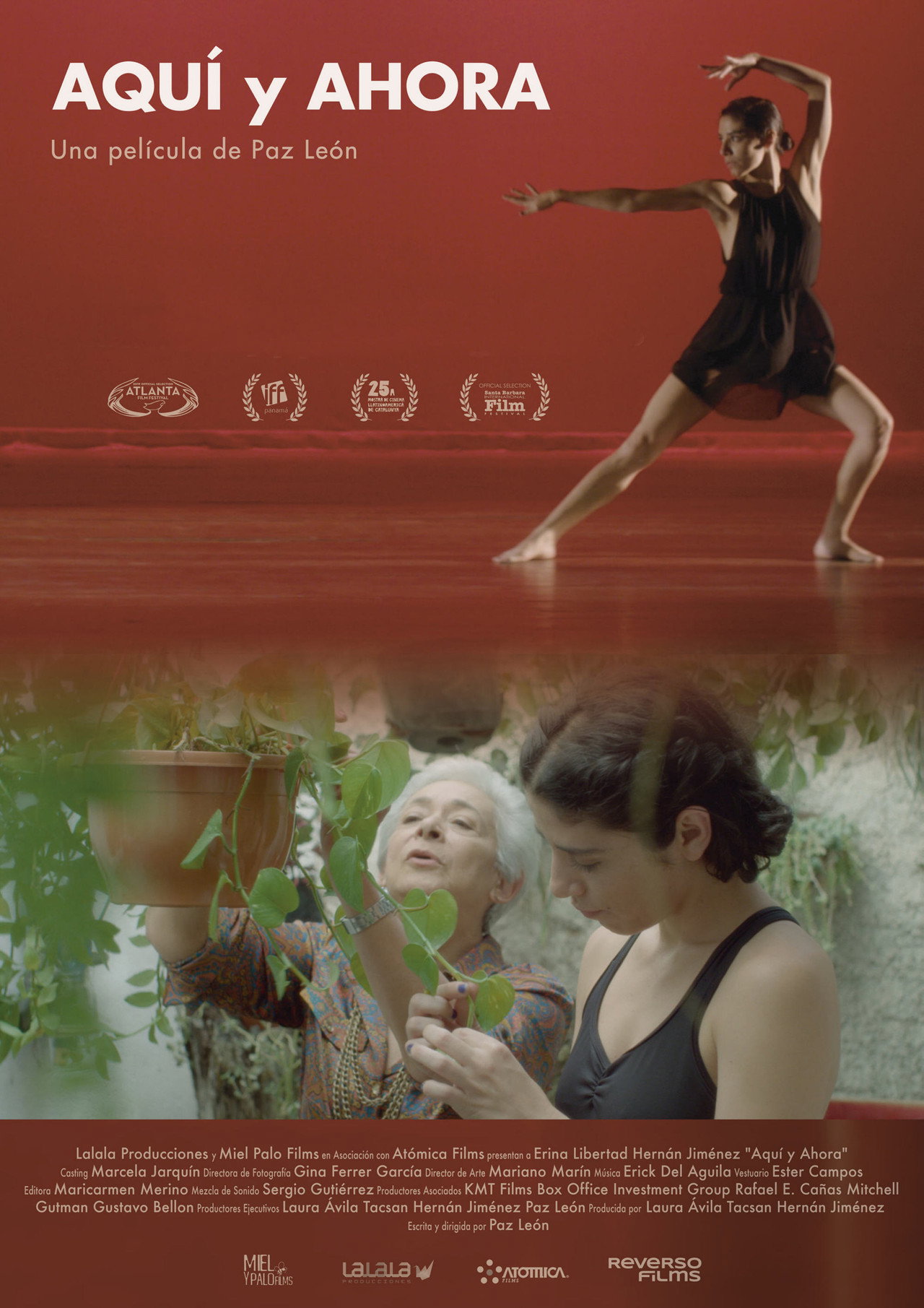 Aquí y ahora filmaffisch