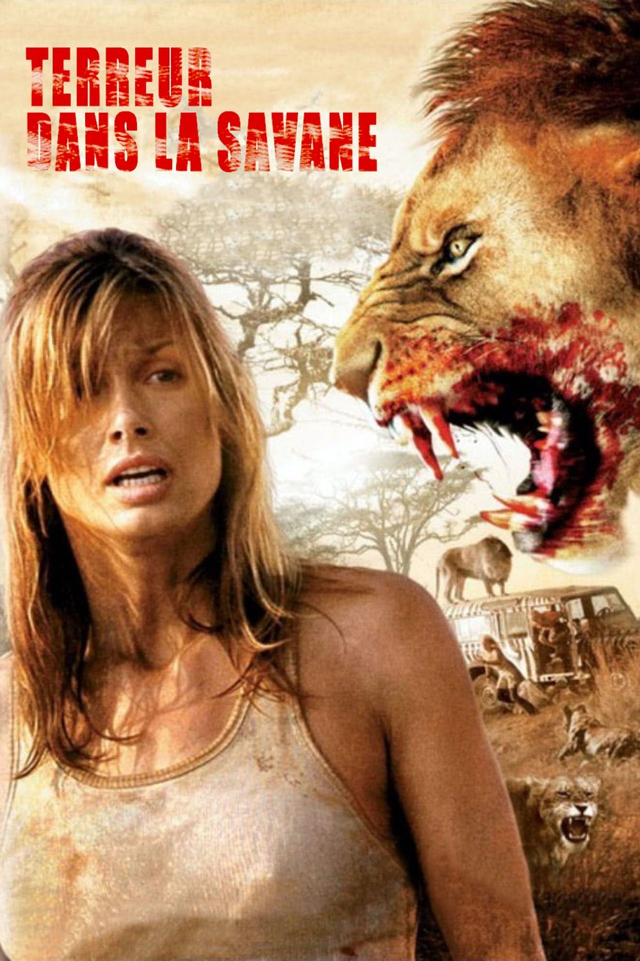 Terreur dans la savane poster