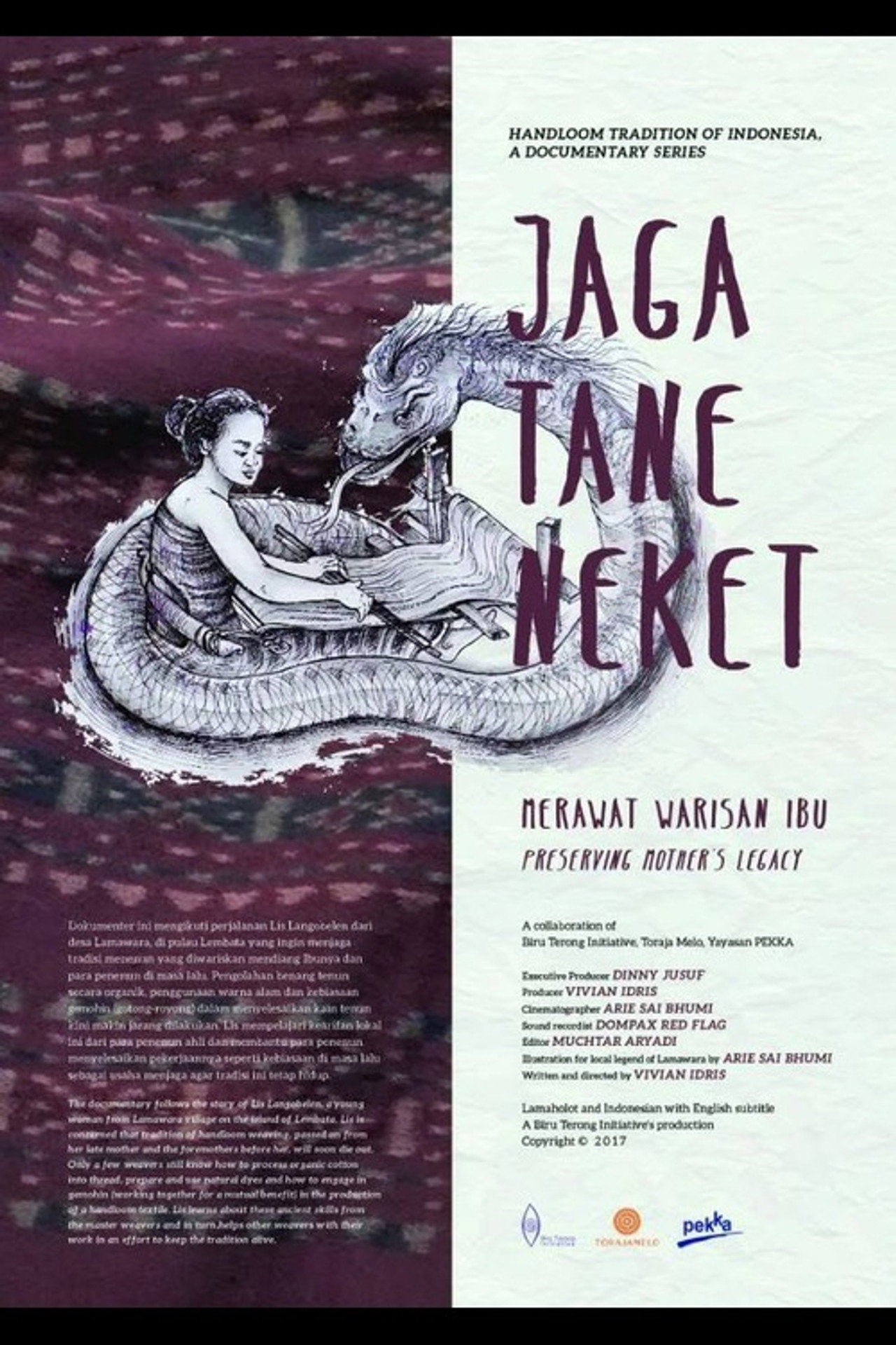 Jaga Tane Neket, Menjaga Warisan Ibu