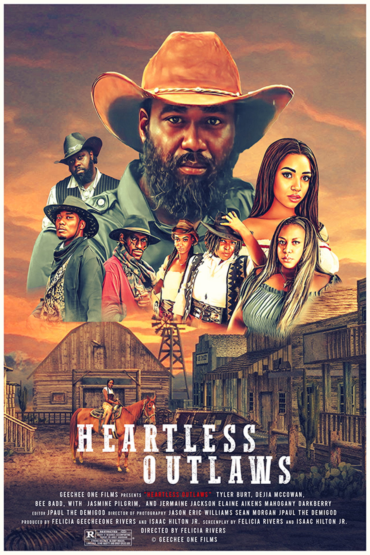 Heartless Outlaws filmaffisch
