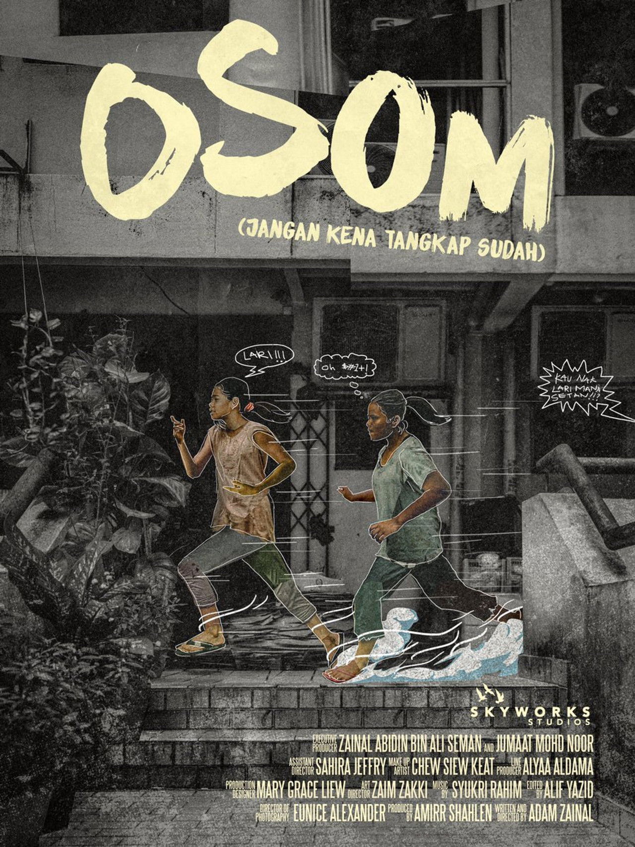 OSOM (Jangan Kena Tangkap Sudah) Backdrop