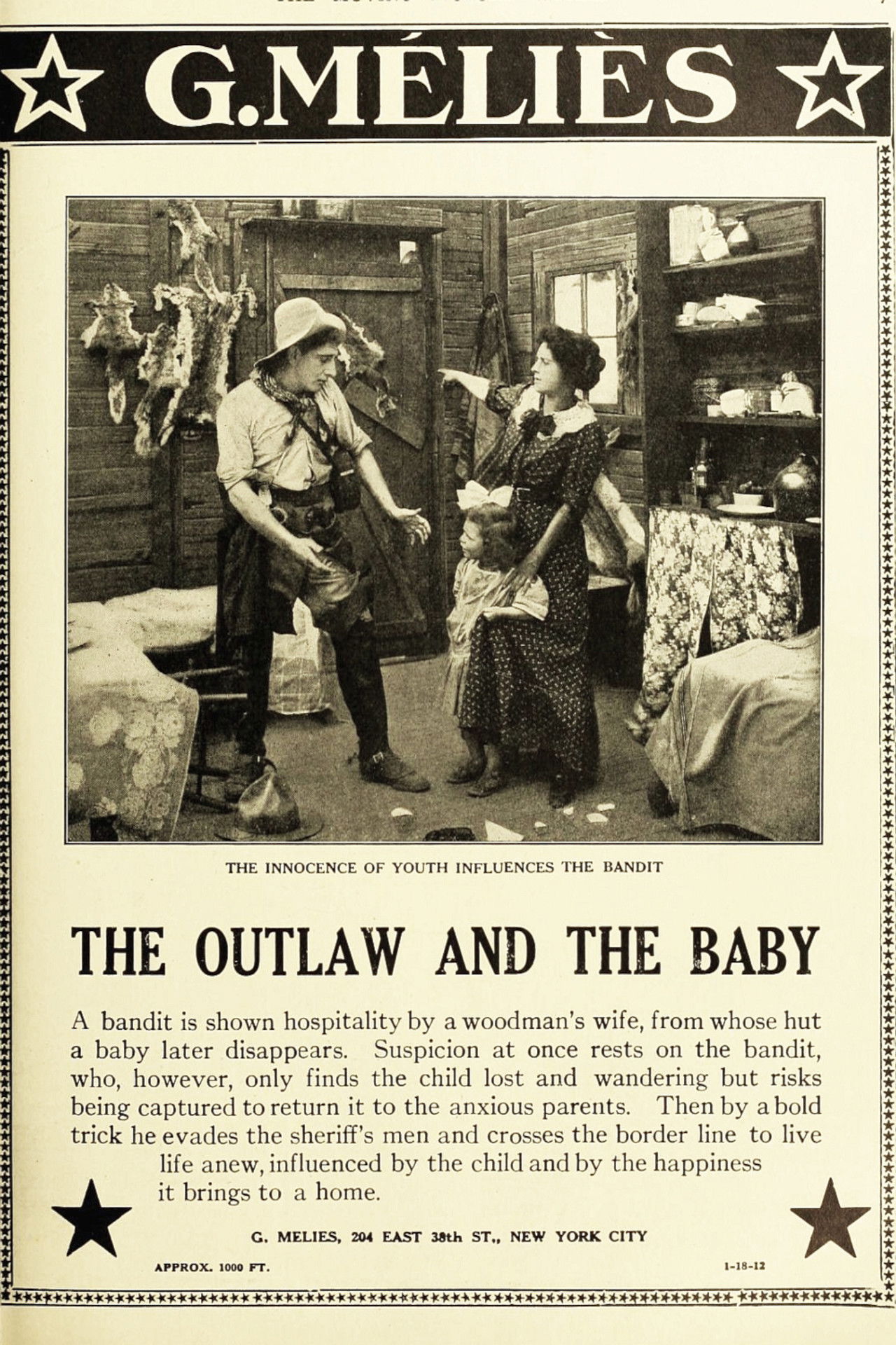 The Outlaw and the Baby Backdrop