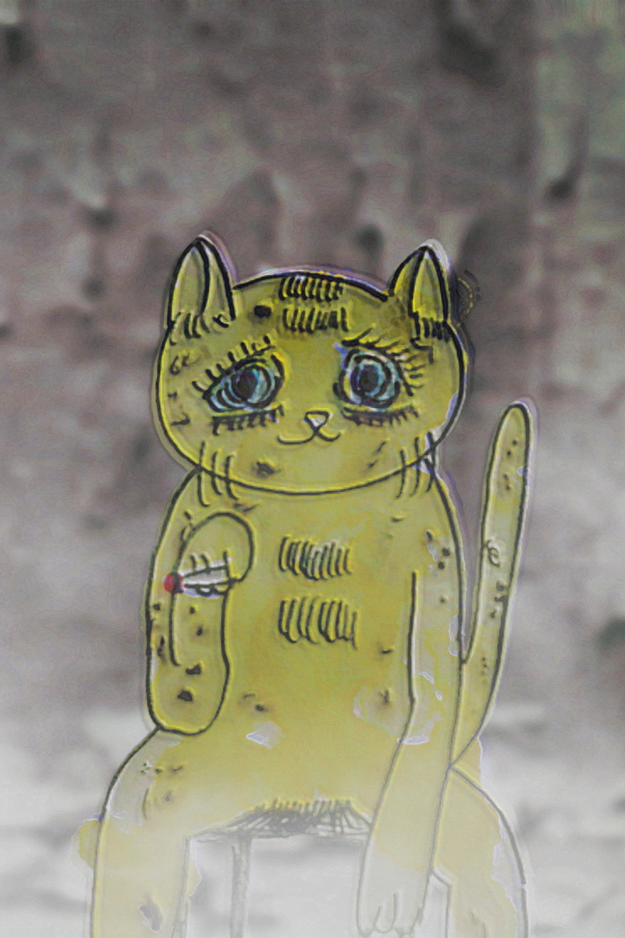 Long Live the Cat Backdrop