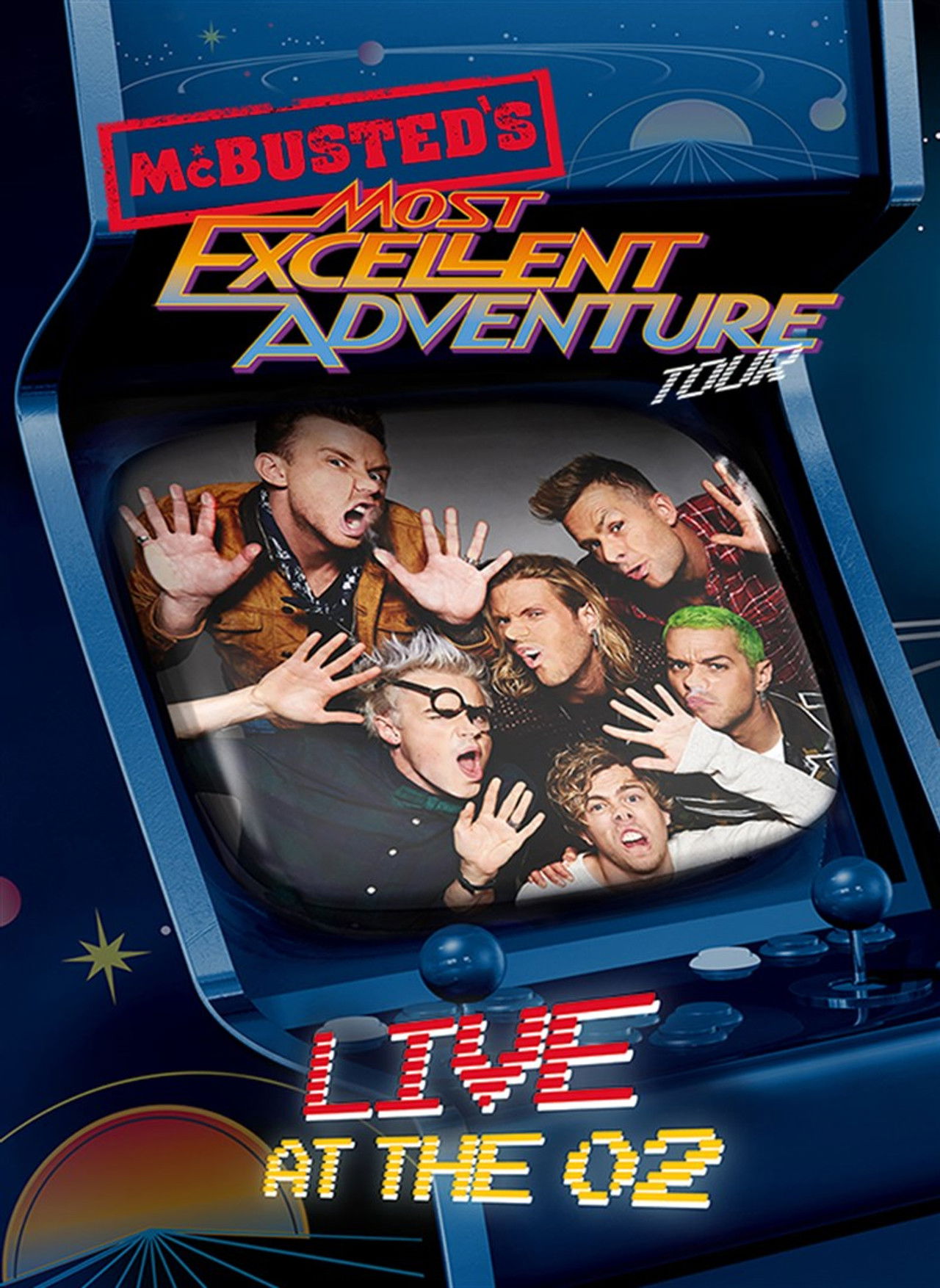 McBusted: Most Excellent Adventure Tour - Live at The O2 Backdrop