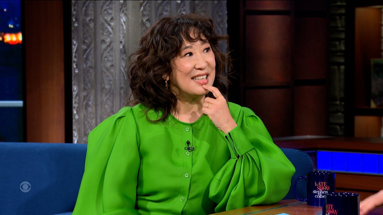 The Late Show with Stephen Colbert - Season 9 Episode 82 : 4/18/24 (Sandra Oh, Reid Scott, Daniel Radcliffe)