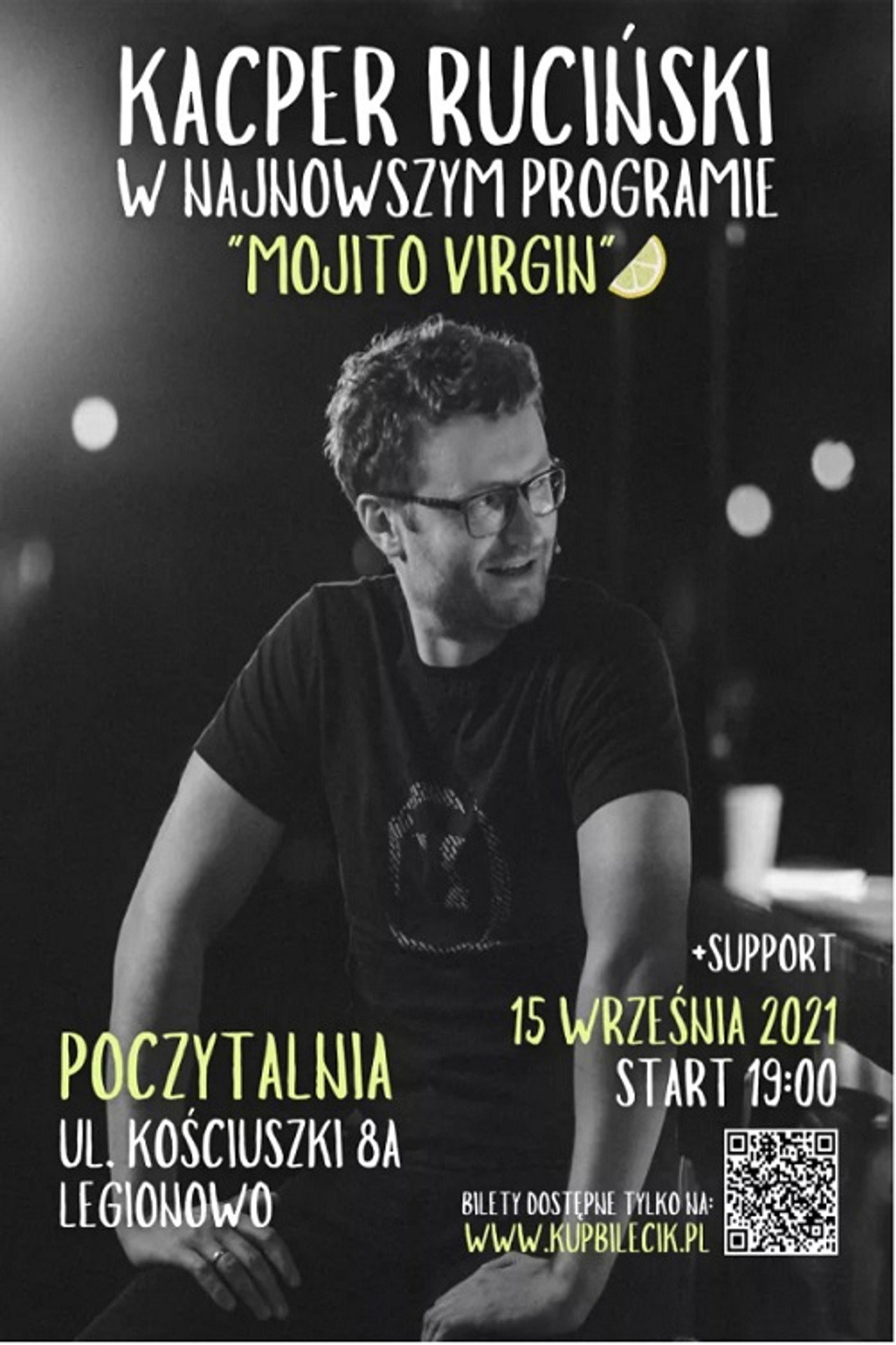 Kacper Ruciński Mojito Virgin Stand-up filmaffisch