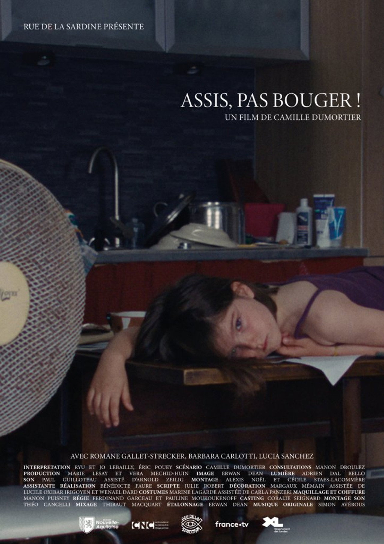 Assis, pas bouger Backdrop