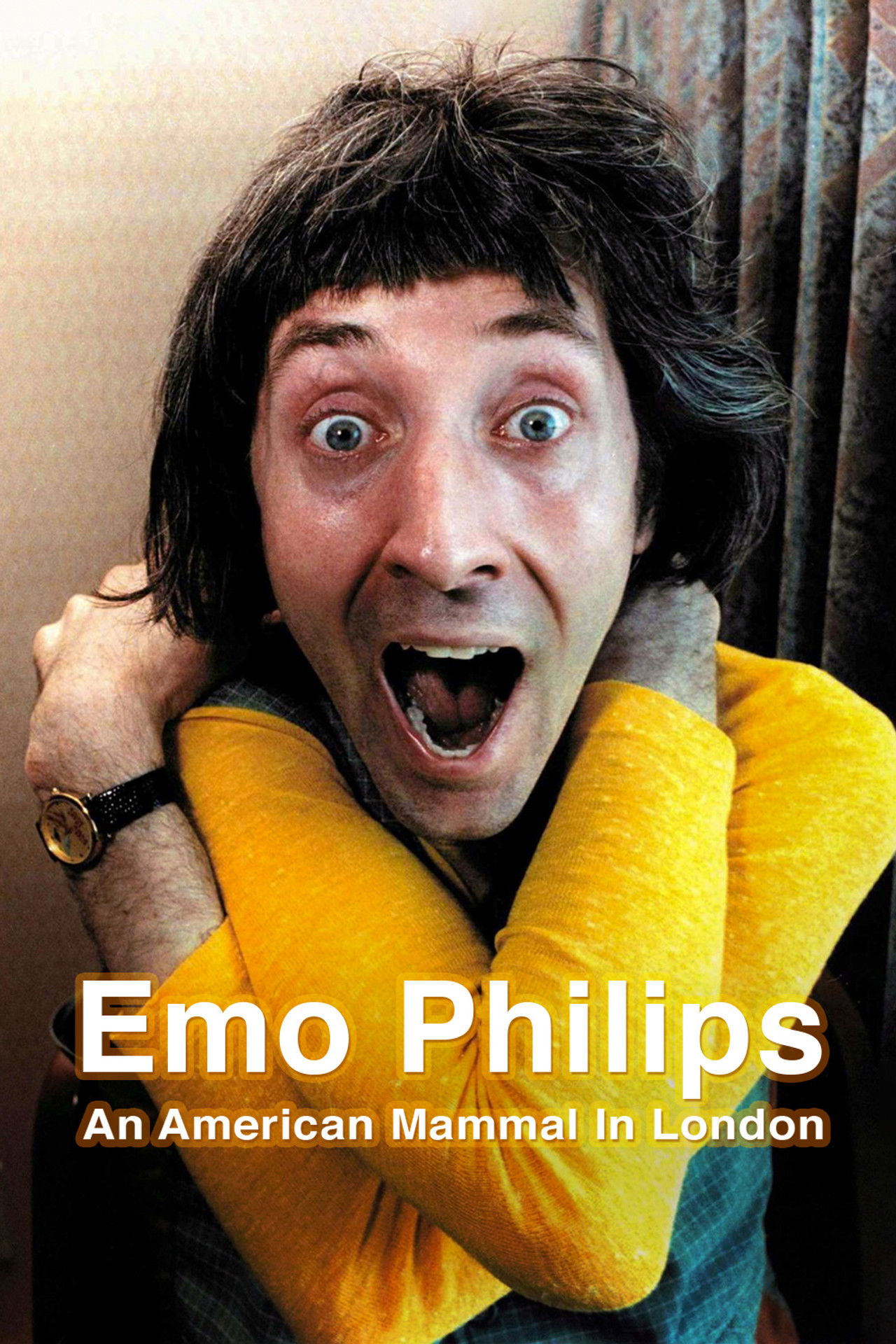 Emo Philips: An American Mammal in London Backdrop