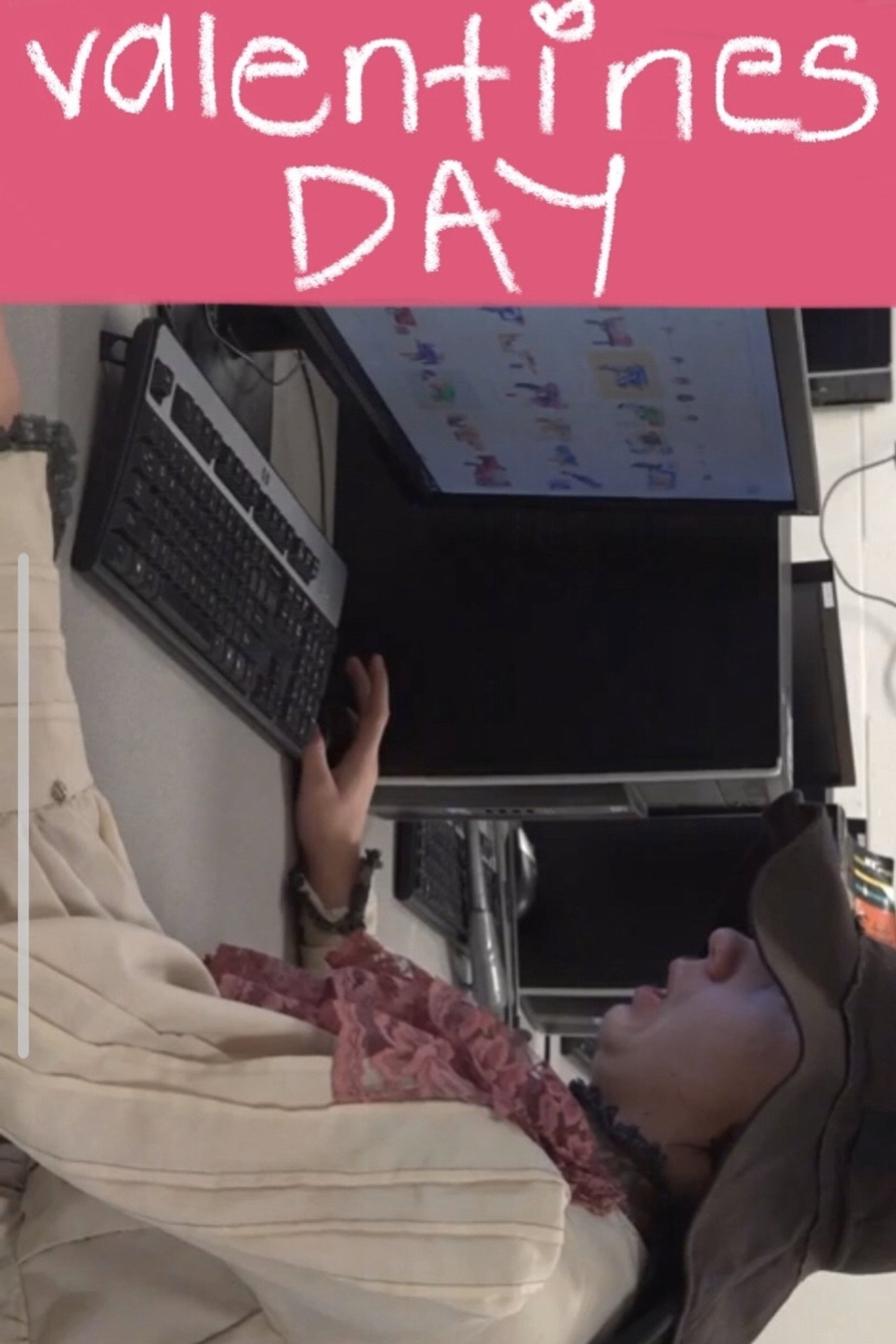 Valentines Day Backdrop