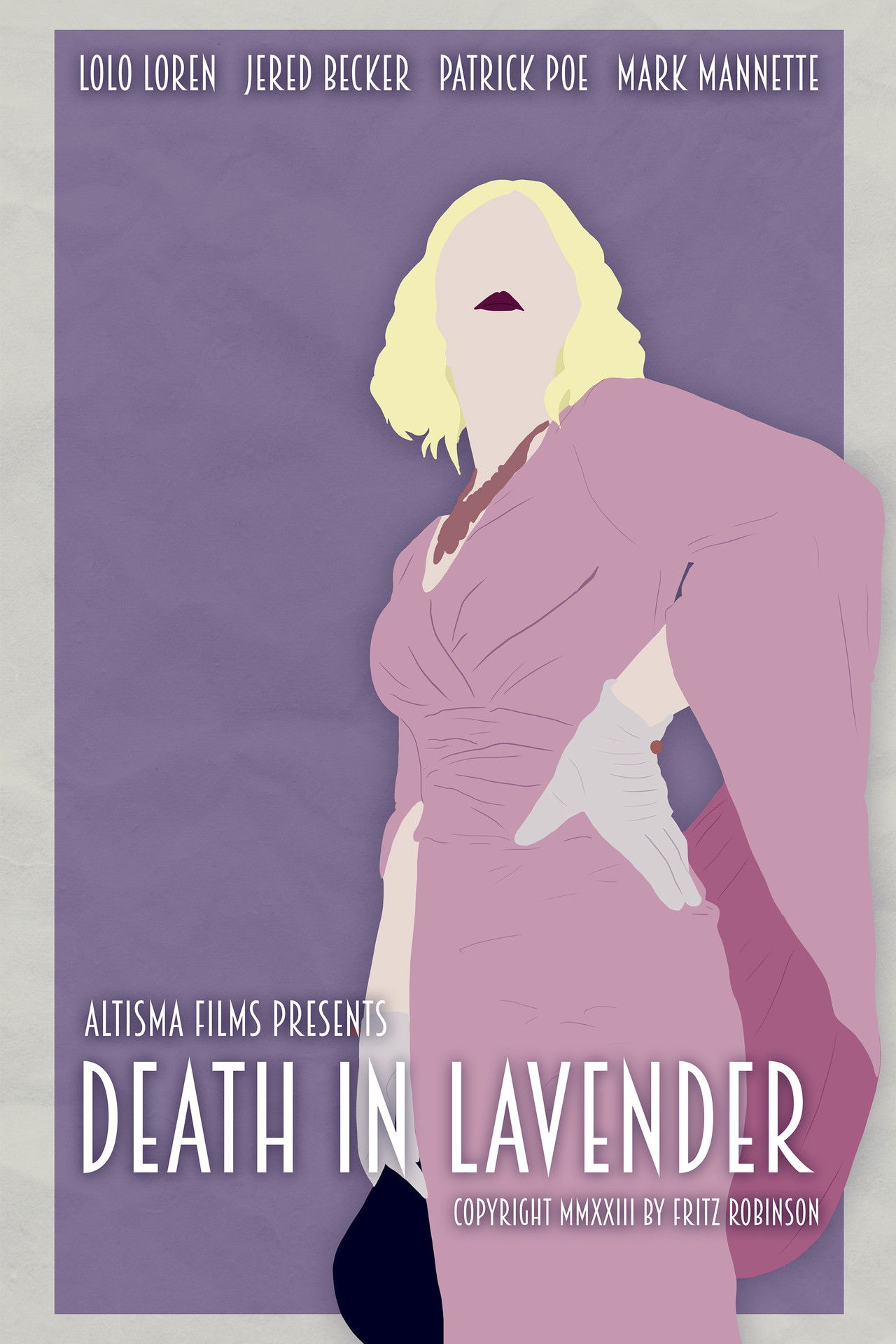 Death in Lavender Backdrop