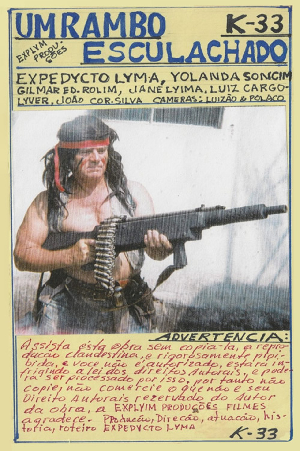 Um Rambo Esculachado Backdrop
