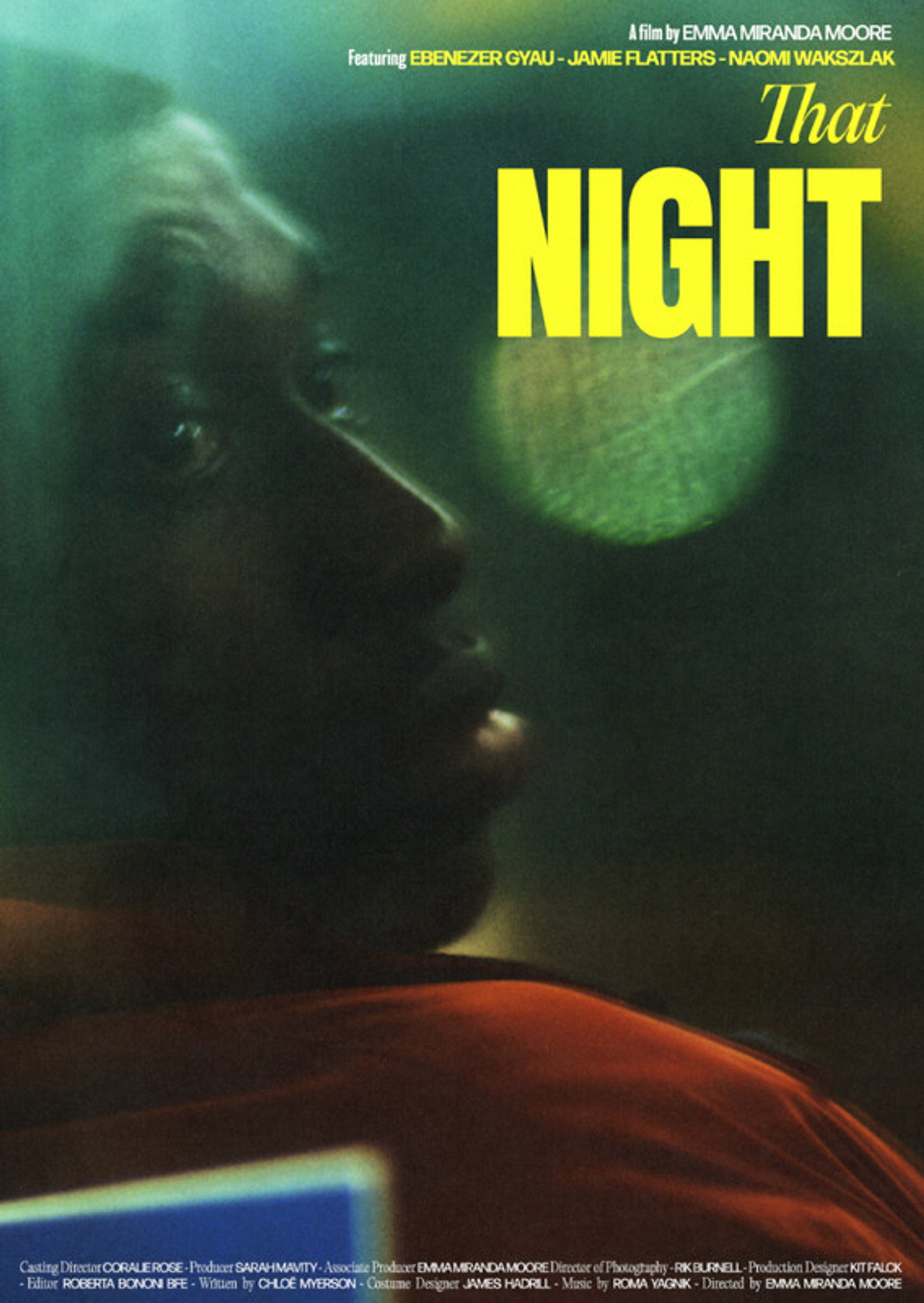 That Night filmaffisch