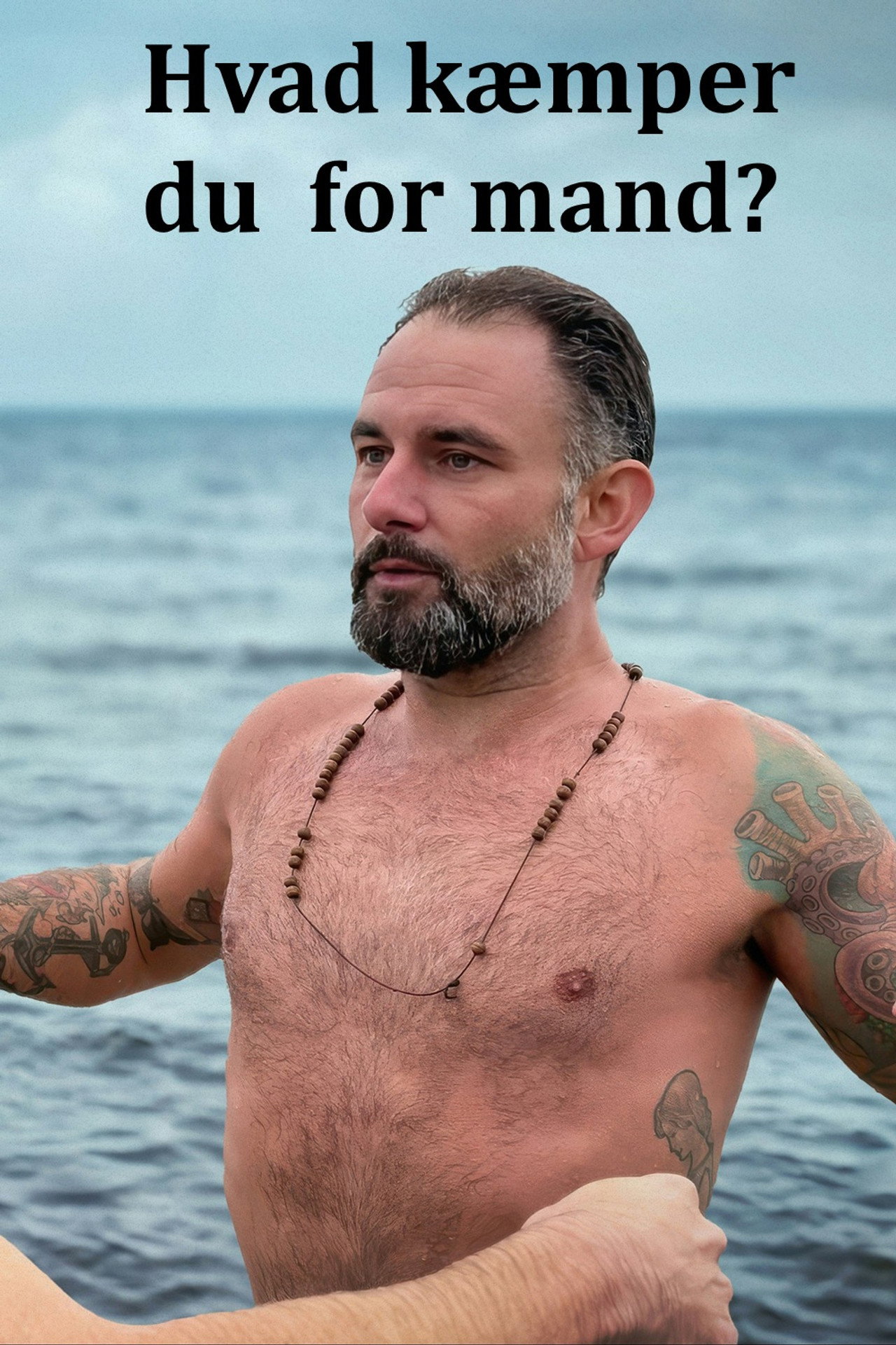 Hvad kæmper du for mand? poster