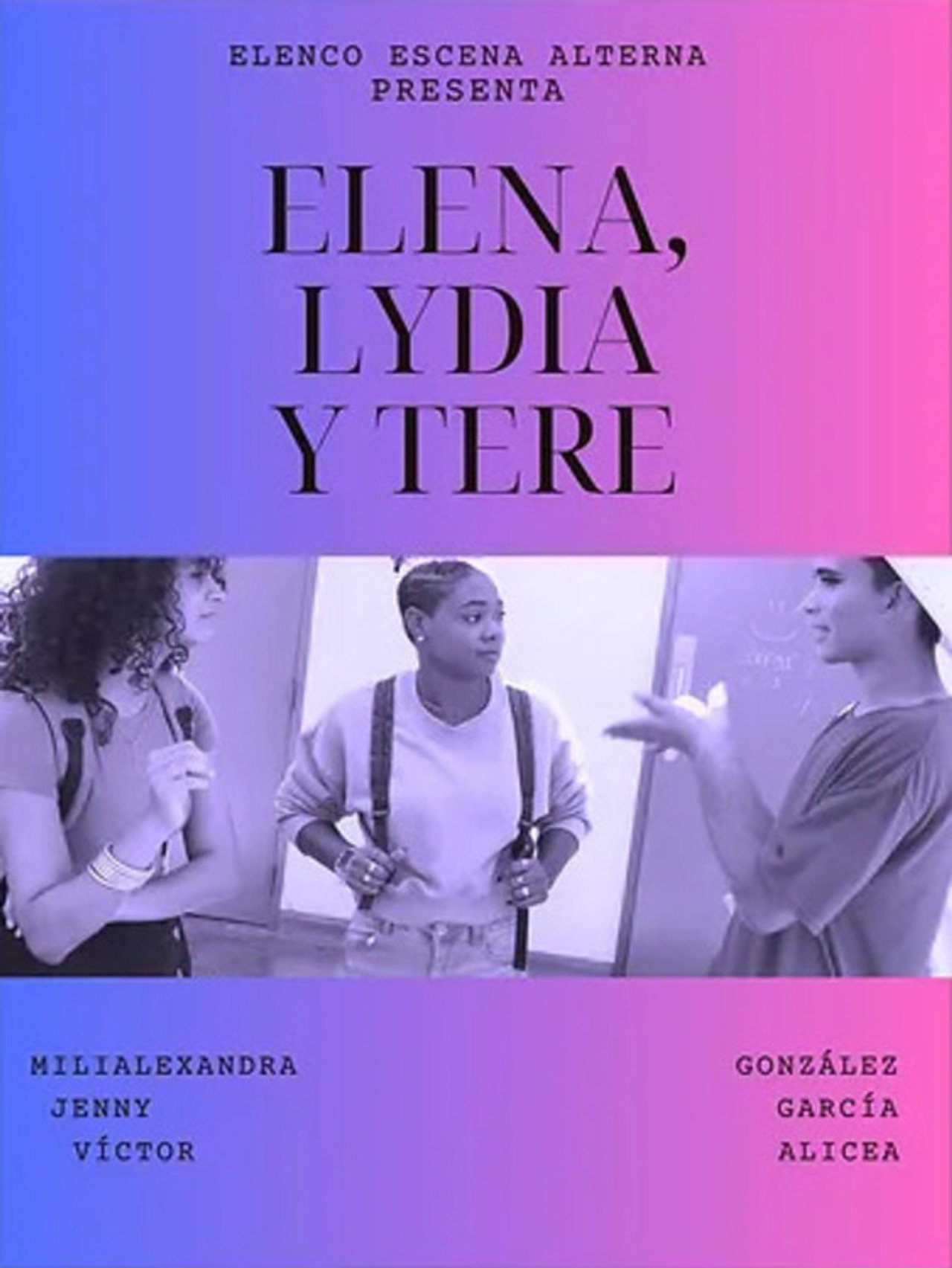 Elena, Lydia y Tere filmaffisch