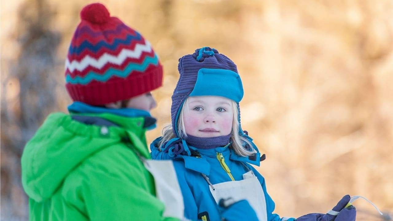 Scen från Karsten och Petra har vinterlov