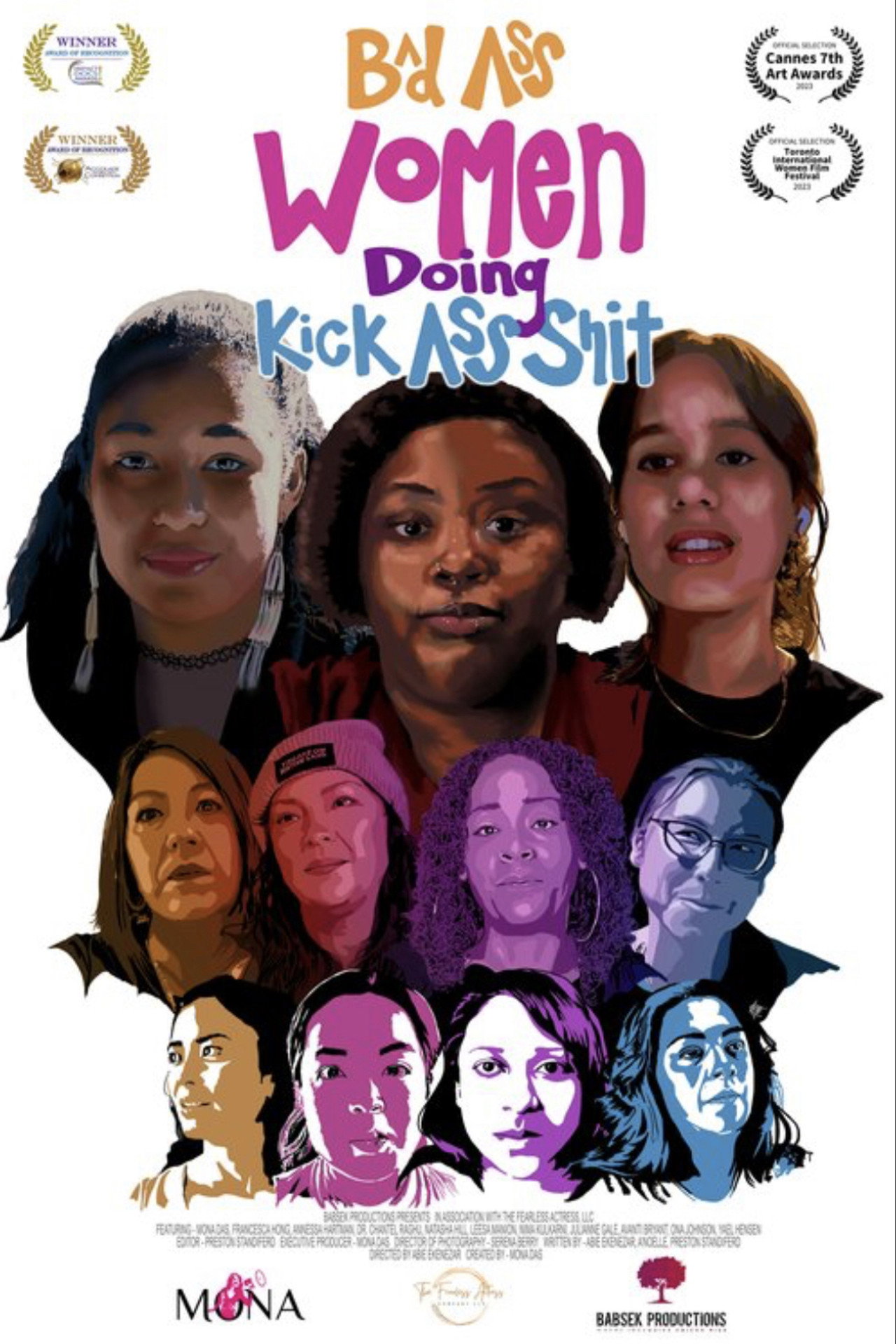 Bad Ass Women Doing Kick Ass Shit filmaffisch