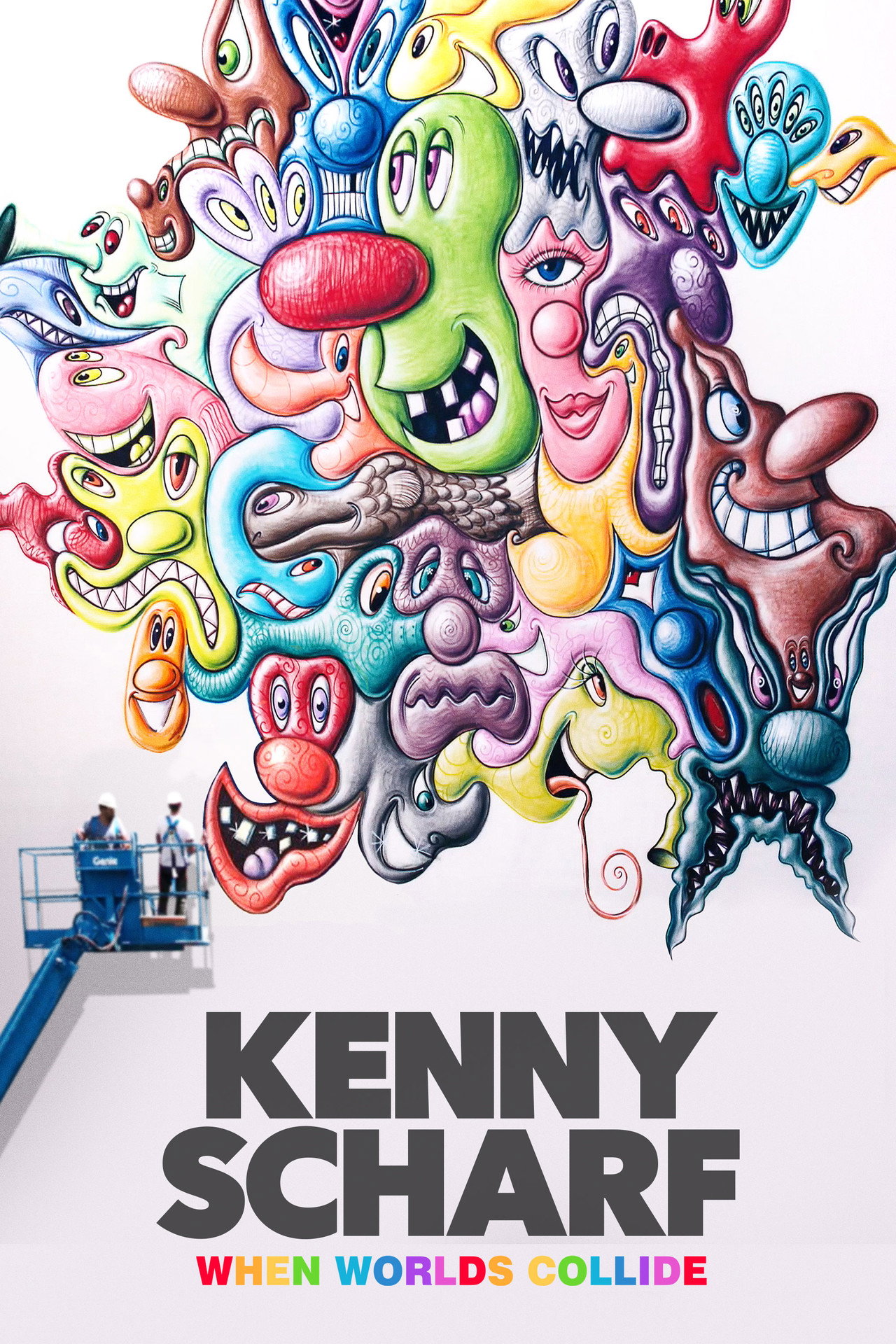 Kenny Scharf: When Worlds Collide filmaffisch