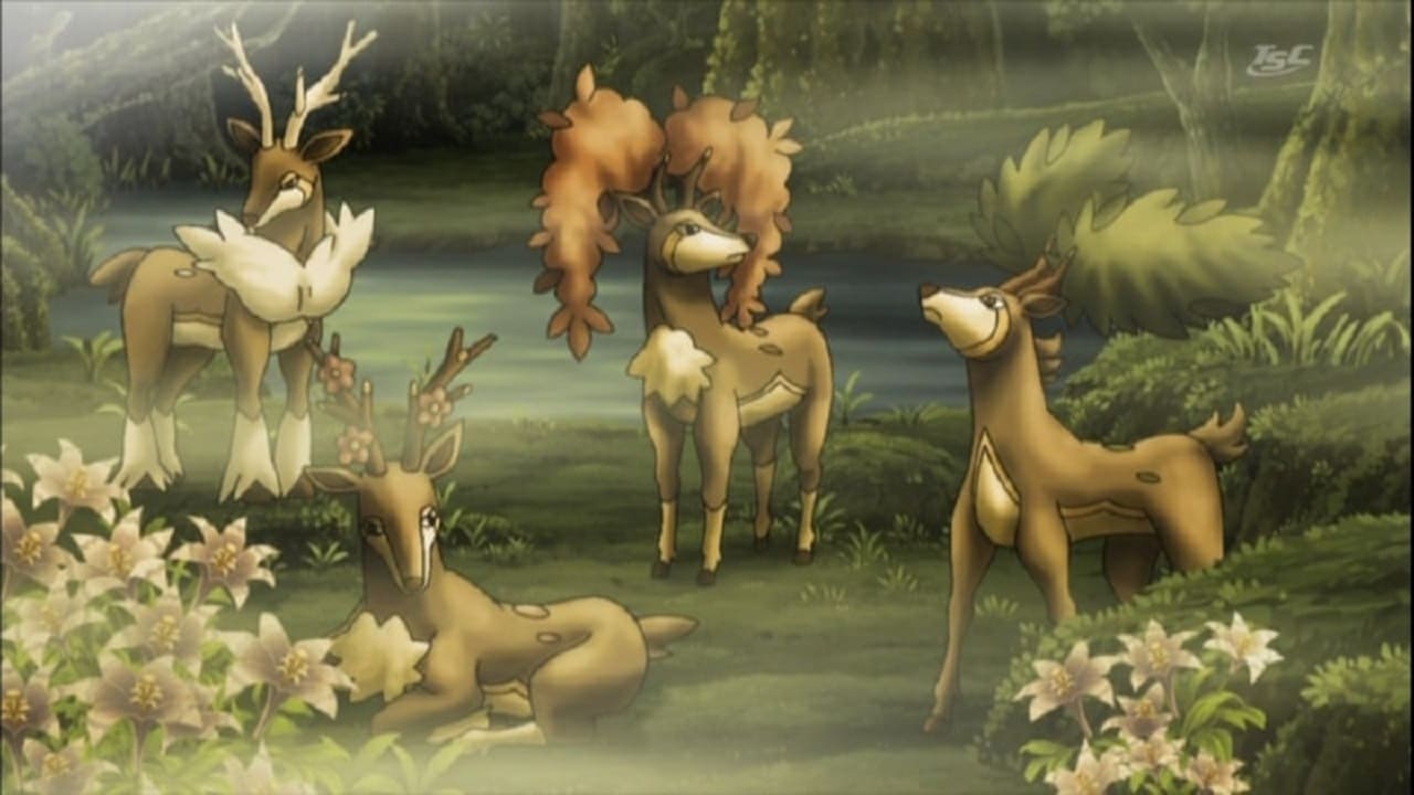 Pokémon - Season 15 Episode 6 : The Four Seasons of Sawsbuck!