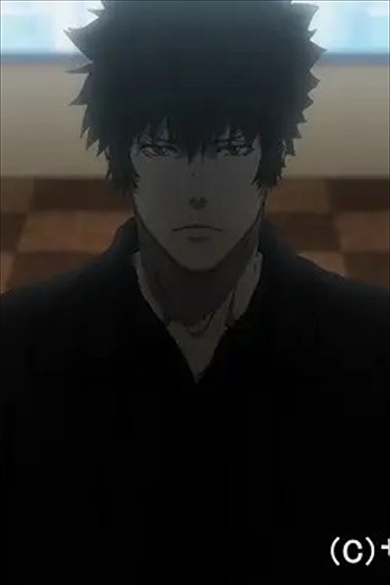 PSYCHO-PASS 3 INSPEKTORI I PARË Pjesa e Dytë Dita me Shi backdrop