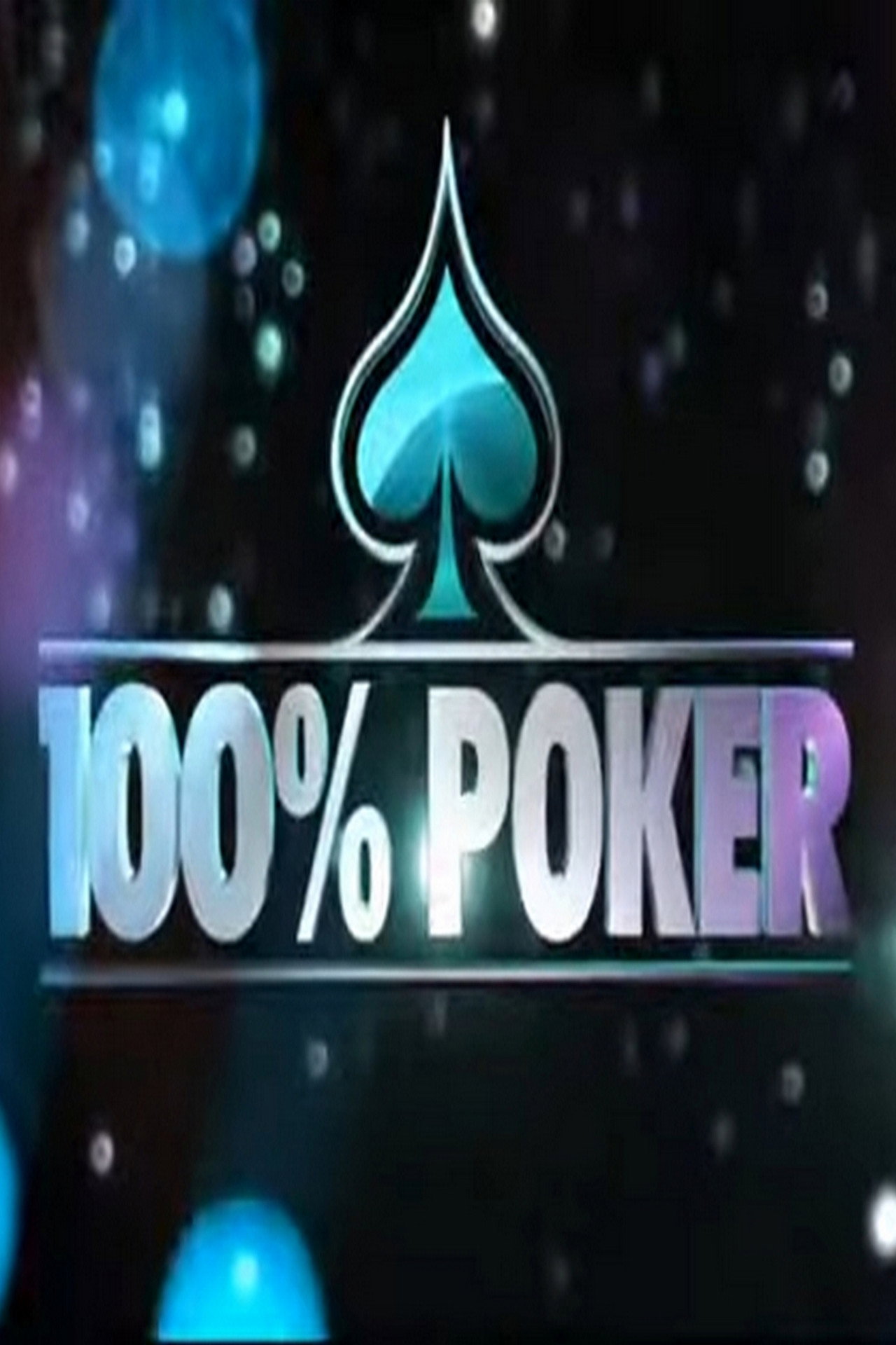 100% Poker affisch