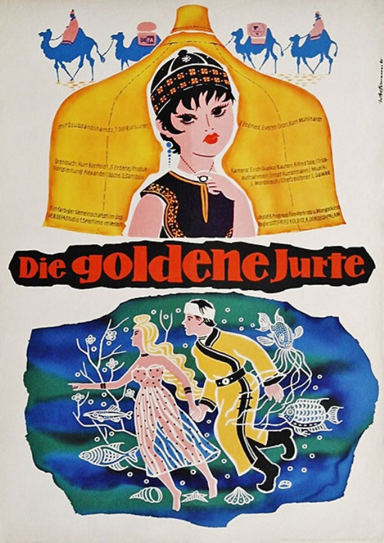 Die goldene Jurte filmaffisch