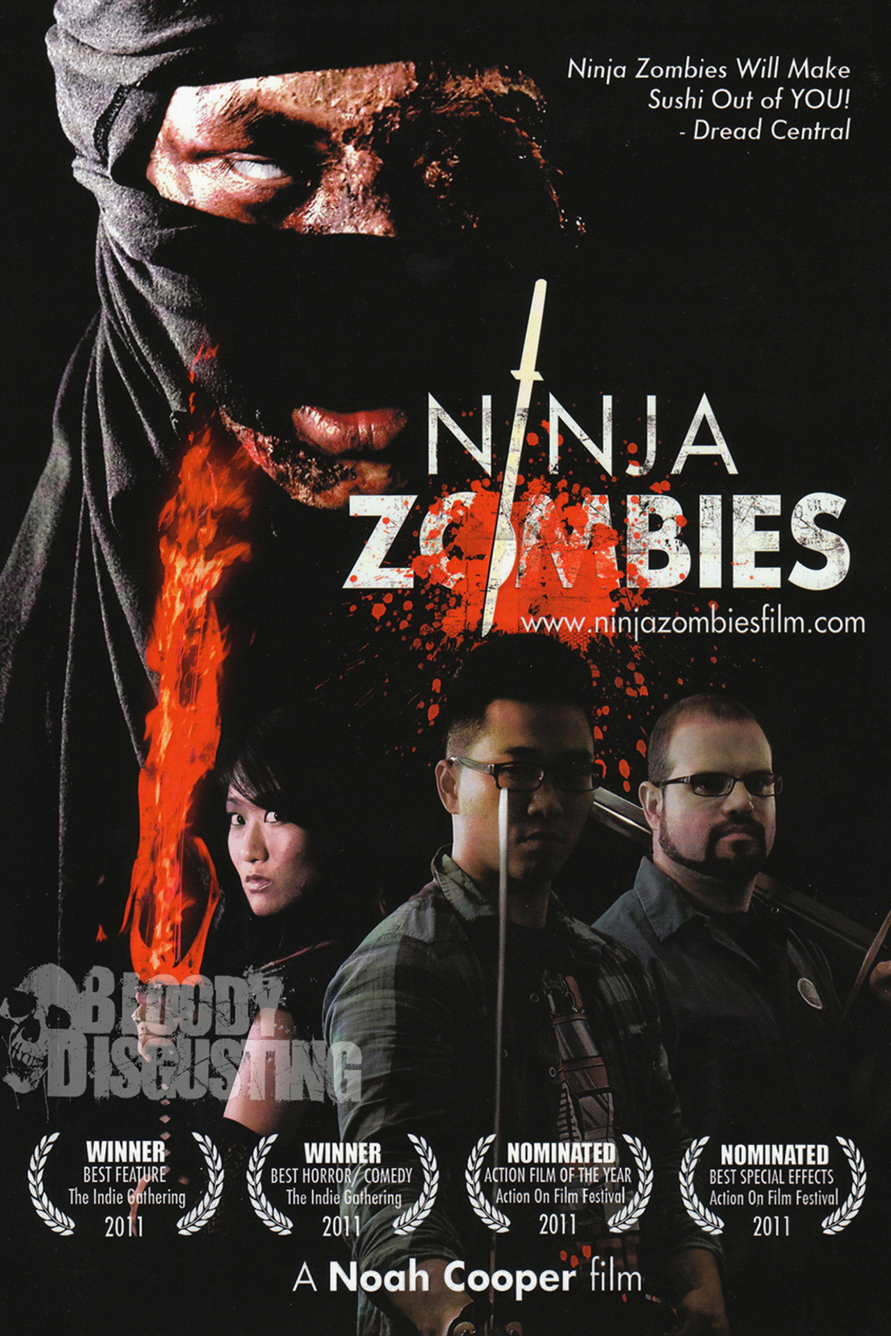 Ninja Zombies filmaffisch