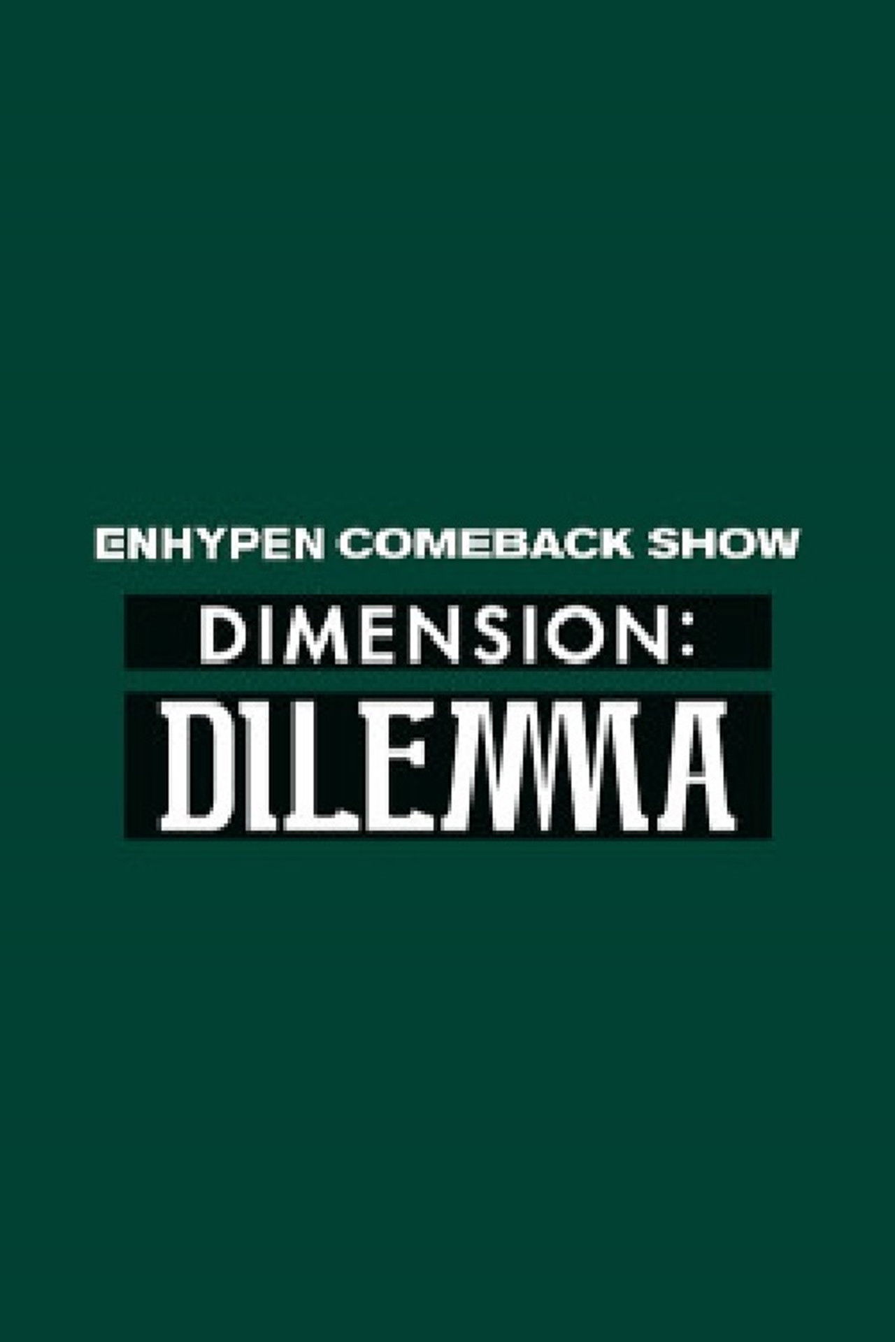 Kthimi i ENHYPEN: DIMENSION - DILEMMA backdrop