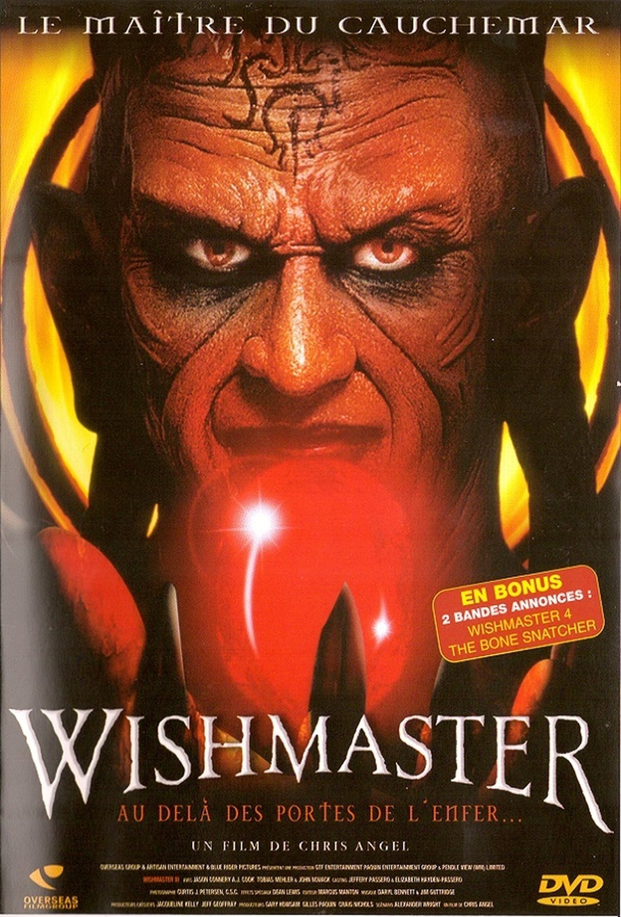 Wishmaster 3 : Au-delà des portes de l'enfer poster