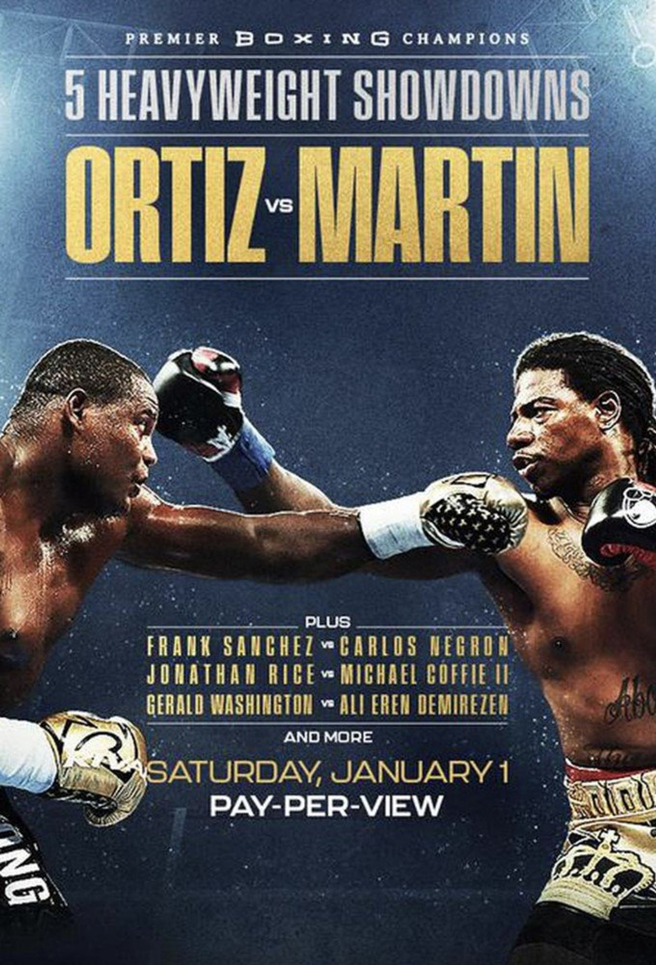 Luis Ortiz vs. Charles Martin filmaffisch