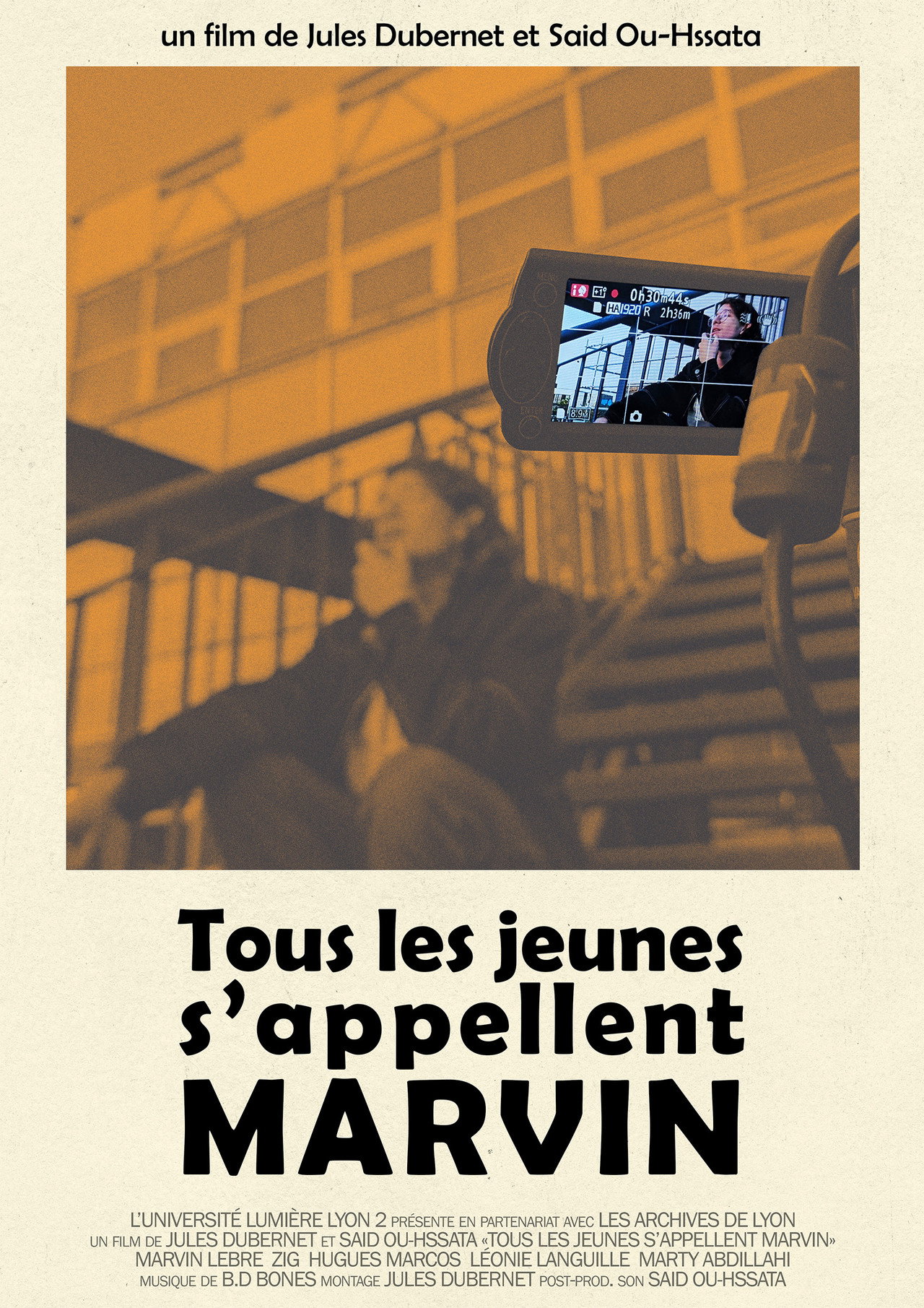 Tous les jeunes s'appellent Marvin Backdrop