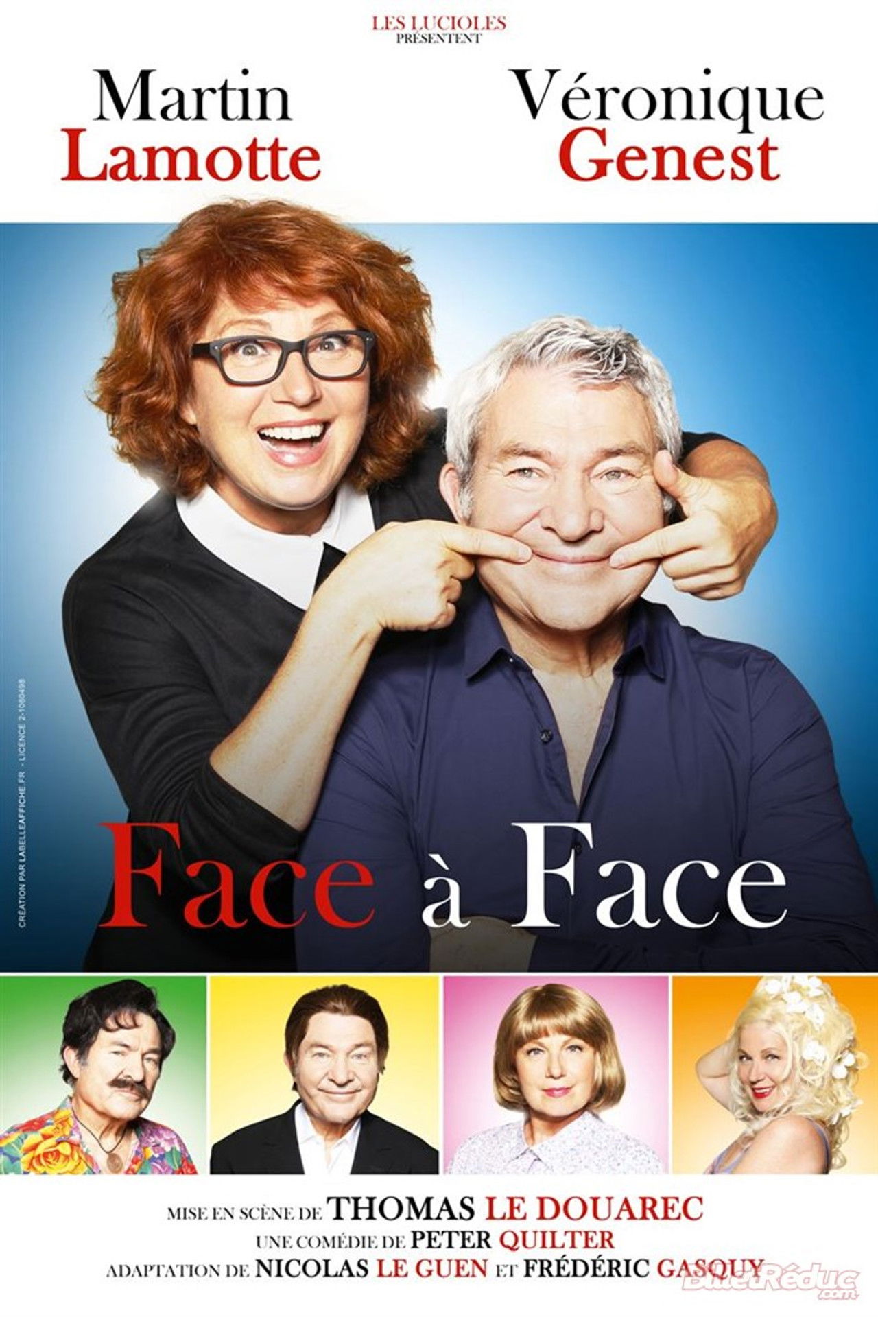 Face à face Backdrop