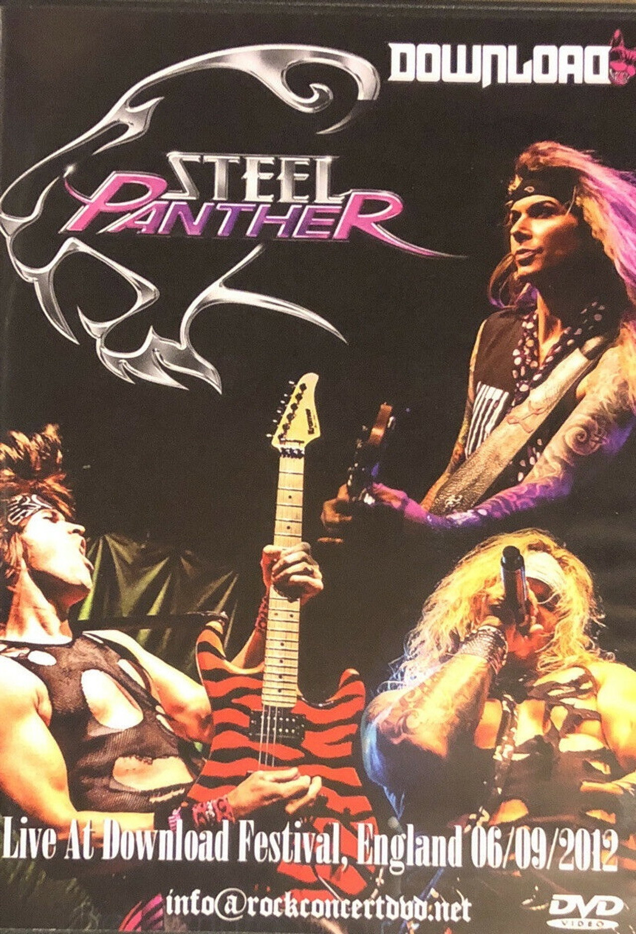 Steel Panther - Download Festival 2012 filmaffisch