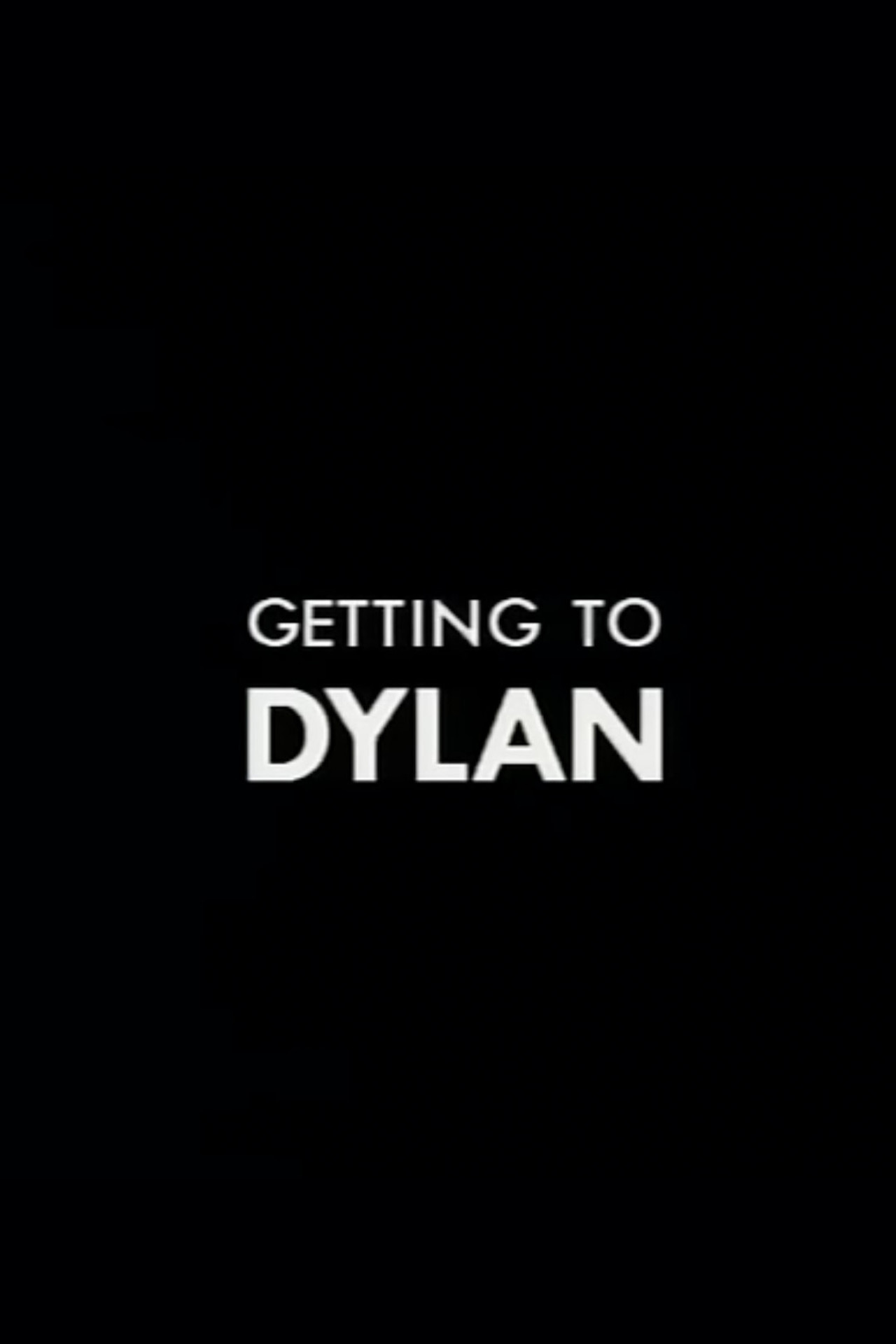 Getting to Dylan Backdrop