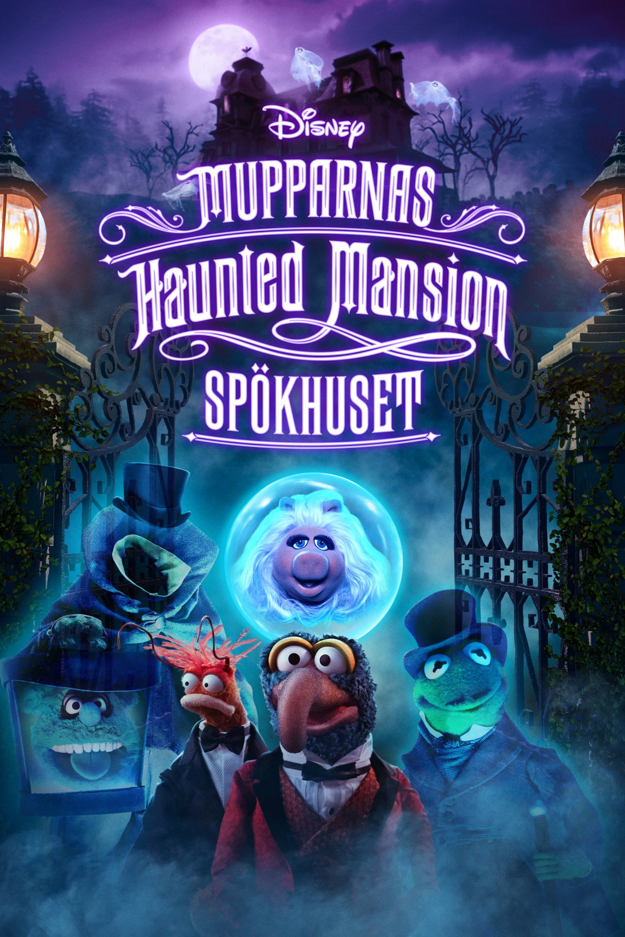Mupparnas Haunted Mansion: Spökhuset filmaffisch