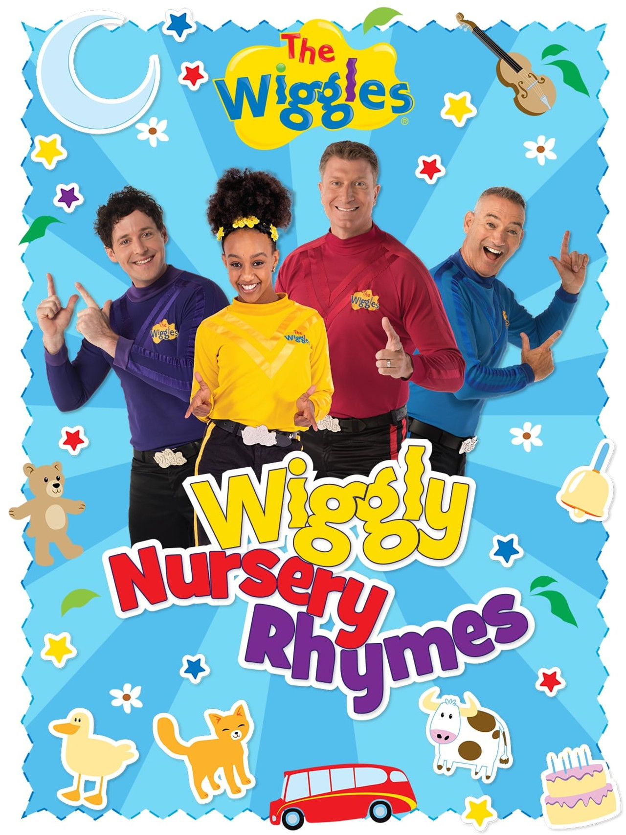The Wiggles - Wiggly Nursery Rhymes Backdrop
