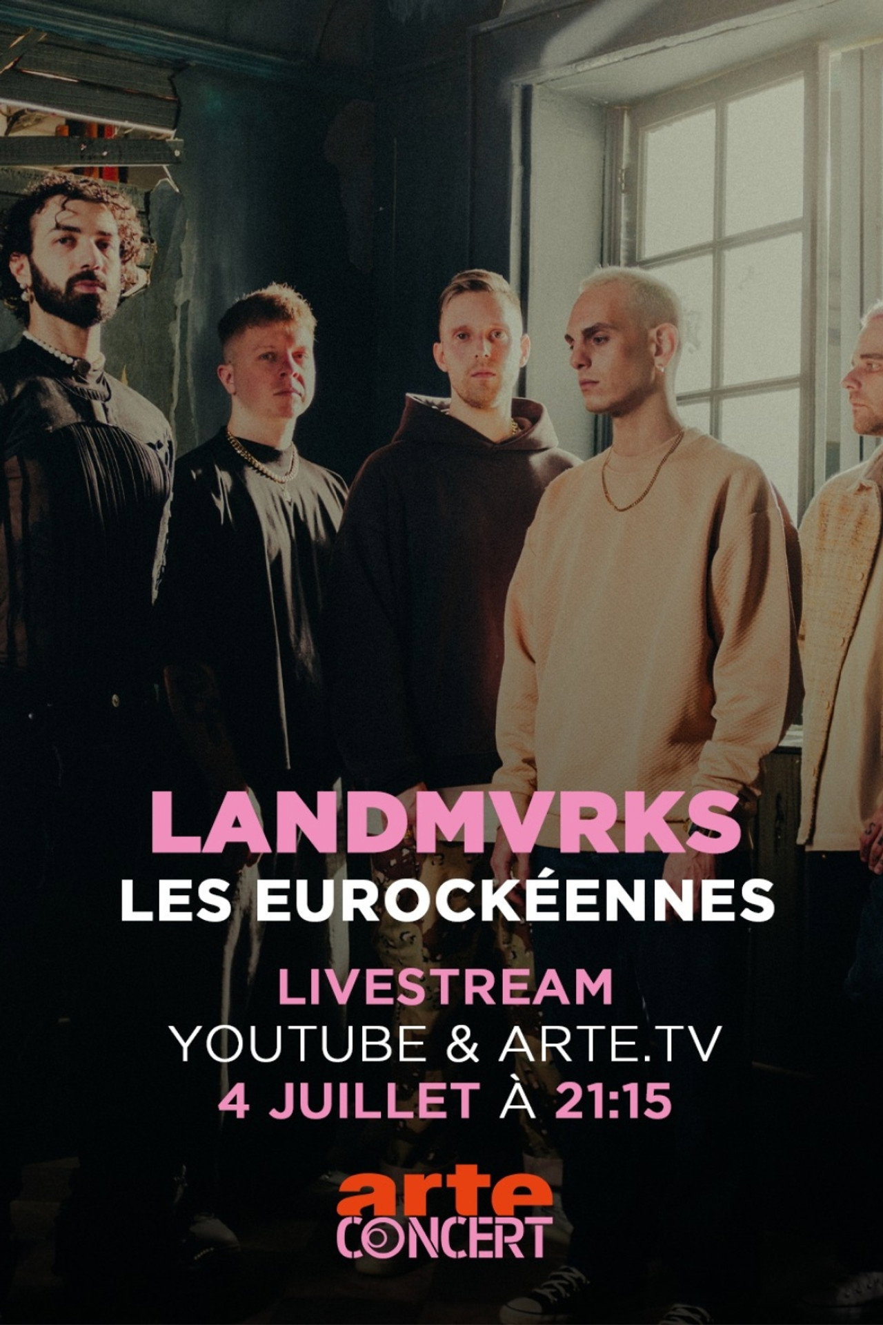 Landmvrks - Les Eurockéennes de Belfort 2025 filmaffisch