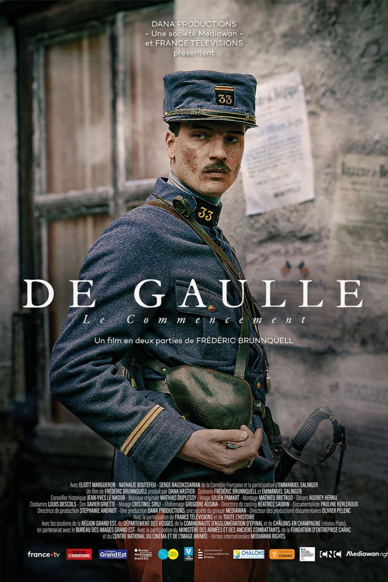De Gaulle, le commencement poster
