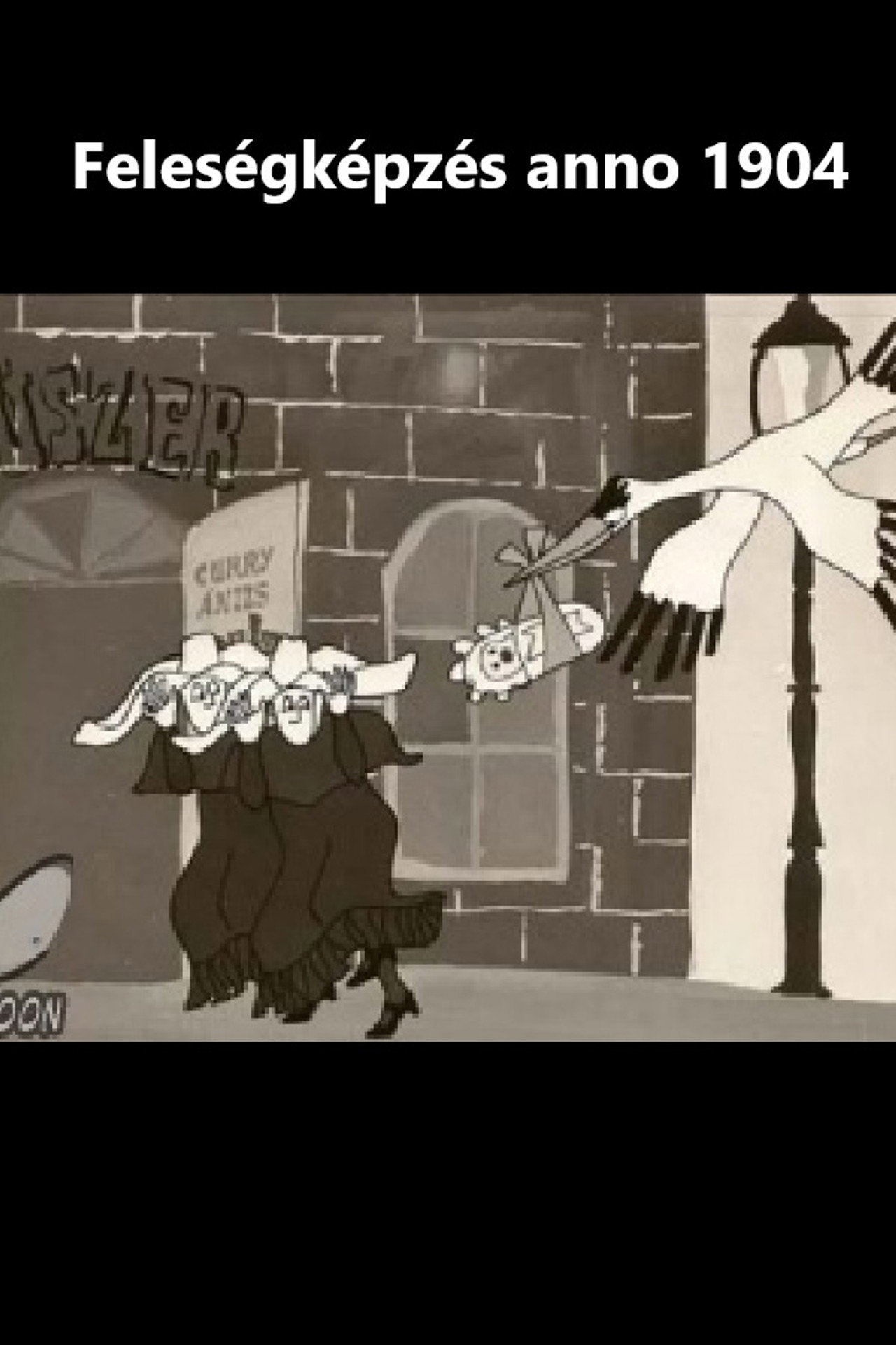 Feleségképzés anno 1904 Backdrop