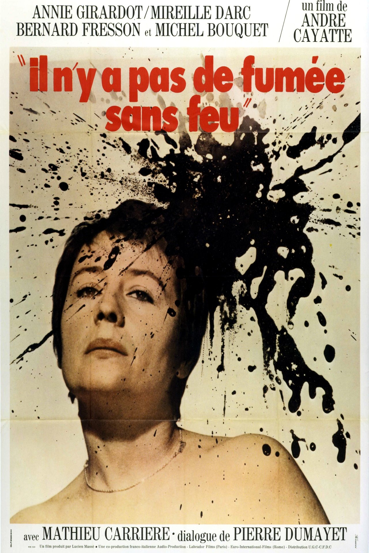 Il n'y a pas de fumée sans feu poster