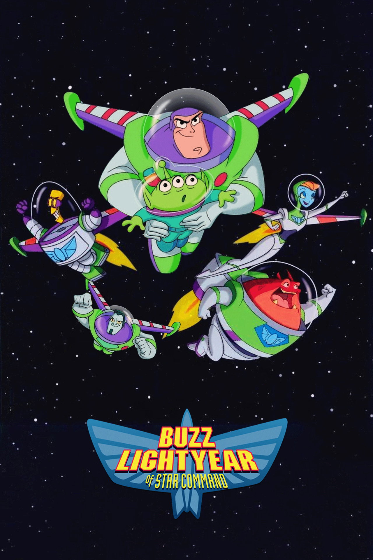 Buzz Lightyear of Star Command poster